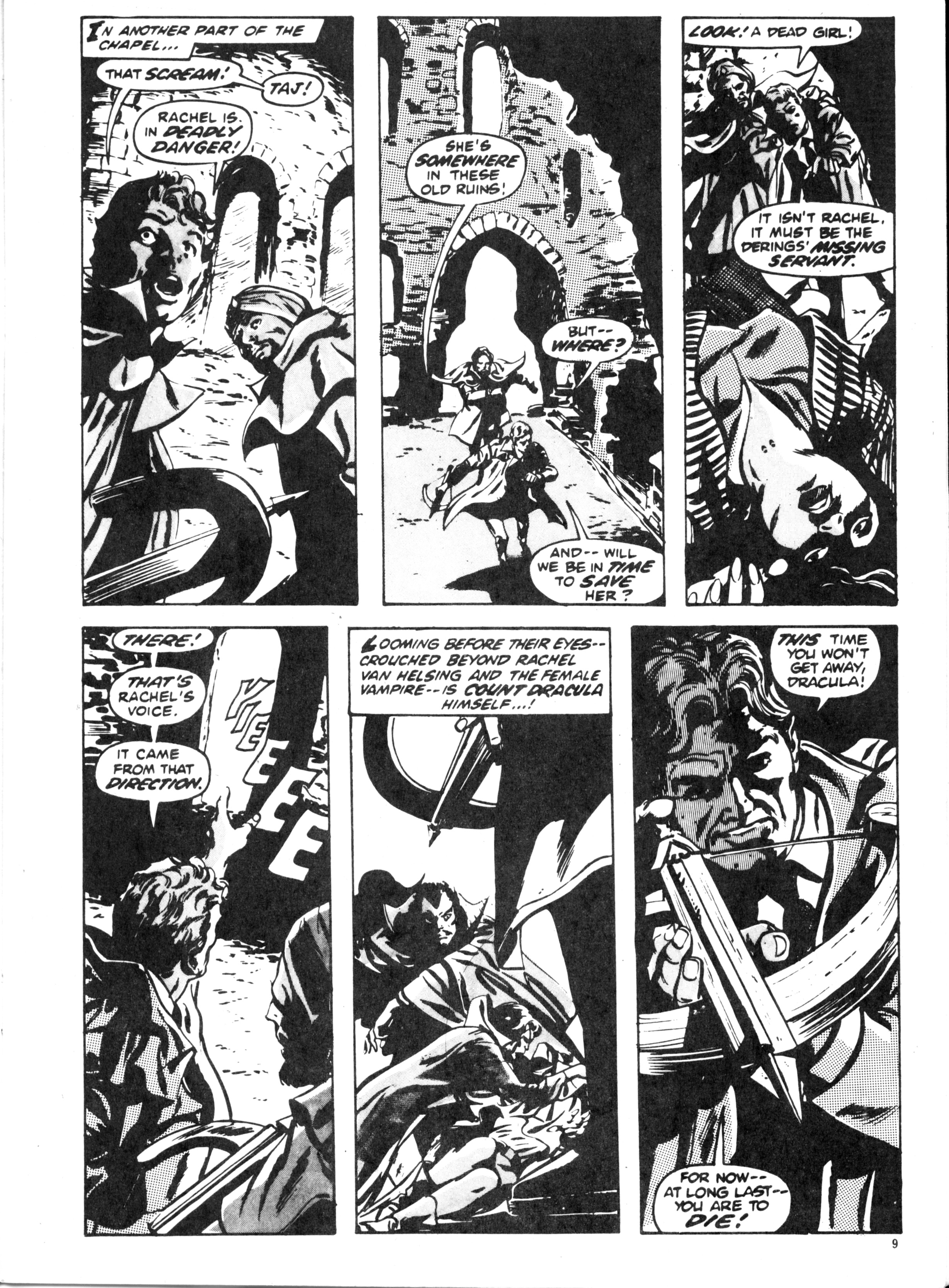 Read online Dracula Lives (1974) comic -  Issue #10 - 9