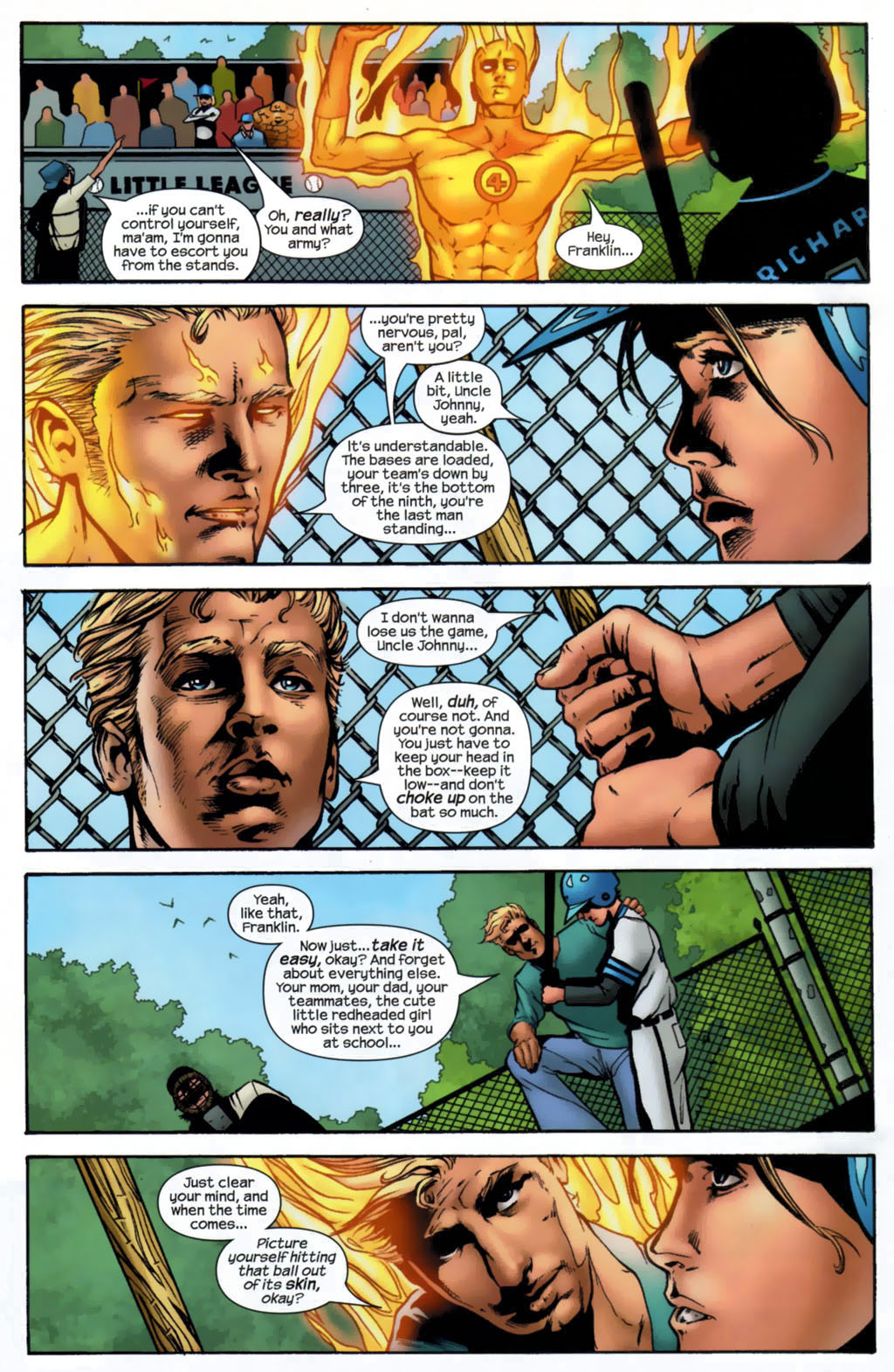 Read online Marvel Knights 4 comic -  Issue #15 - 6