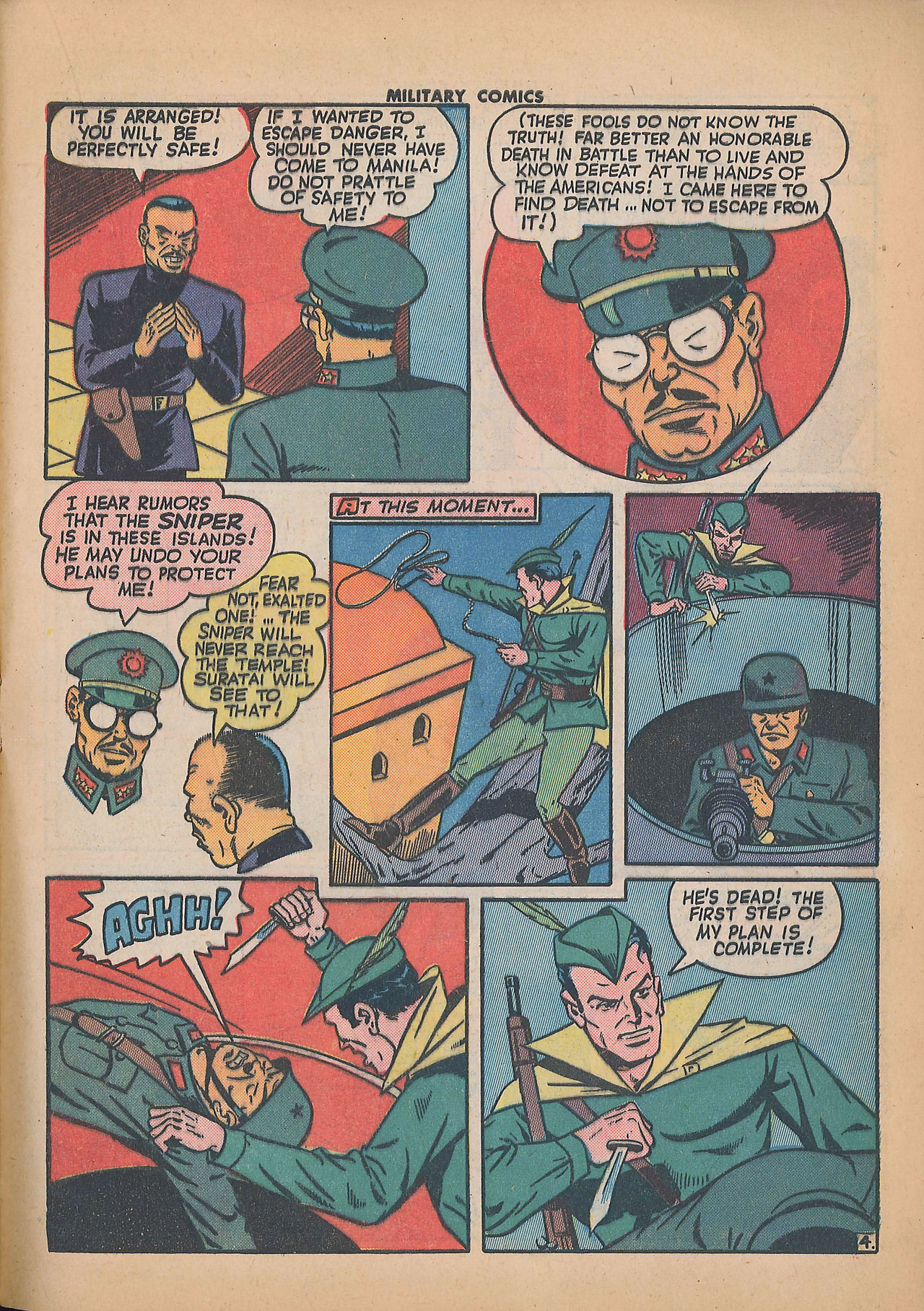 Read online Military Comics comic -  Issue #25 - 25