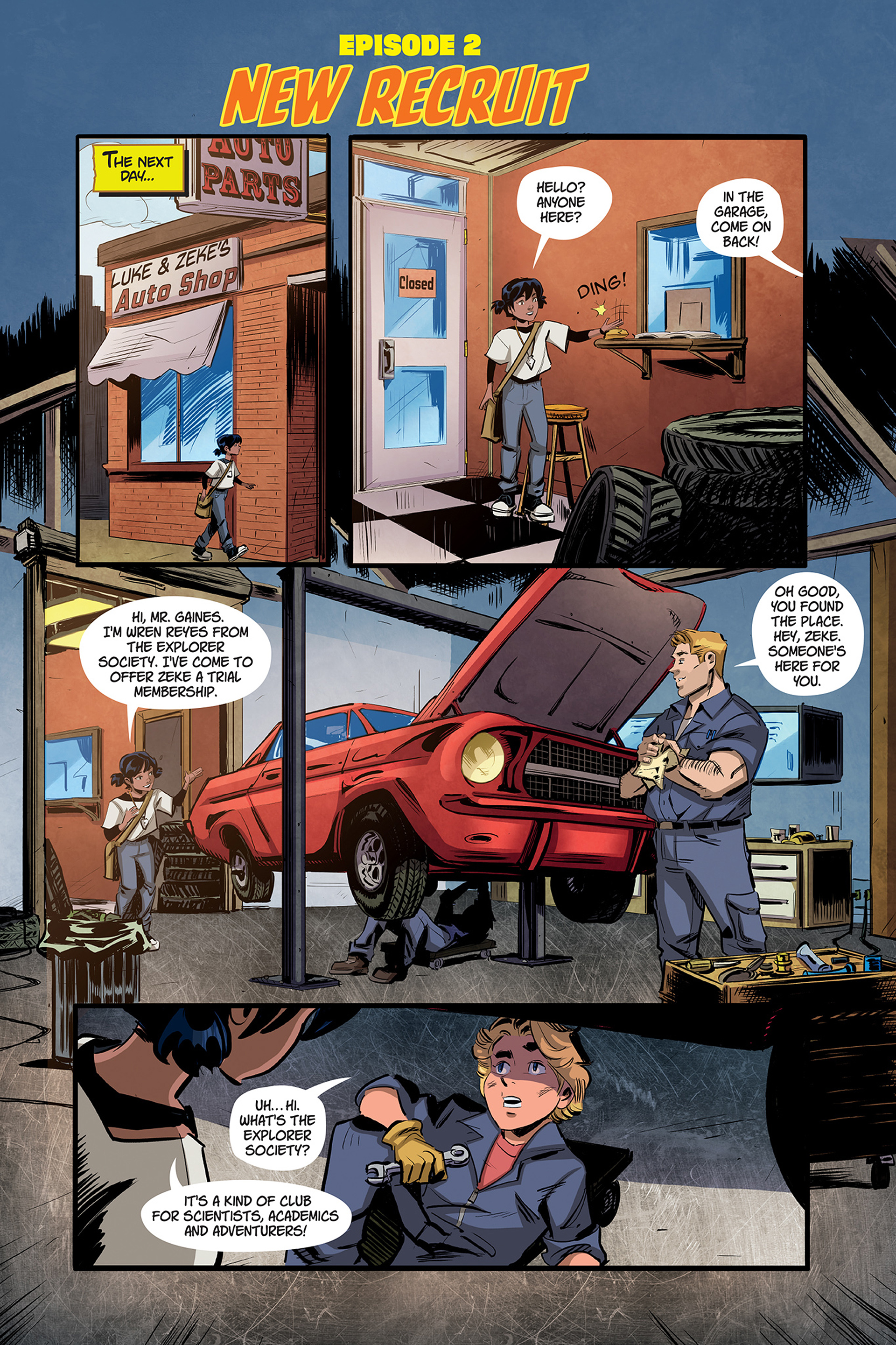 Read online Trackers Presents: Captain Nick & The Explorer Society - Compass of Mems comic -  Issue # TPB (Part 1) - 31