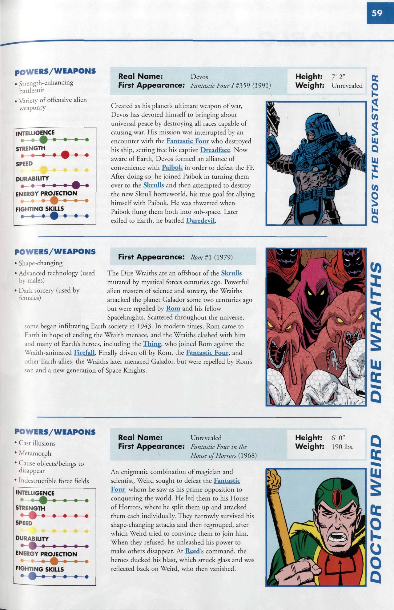 Read online Marvel Encyclopedia comic -  Issue # TPB 6 - 62