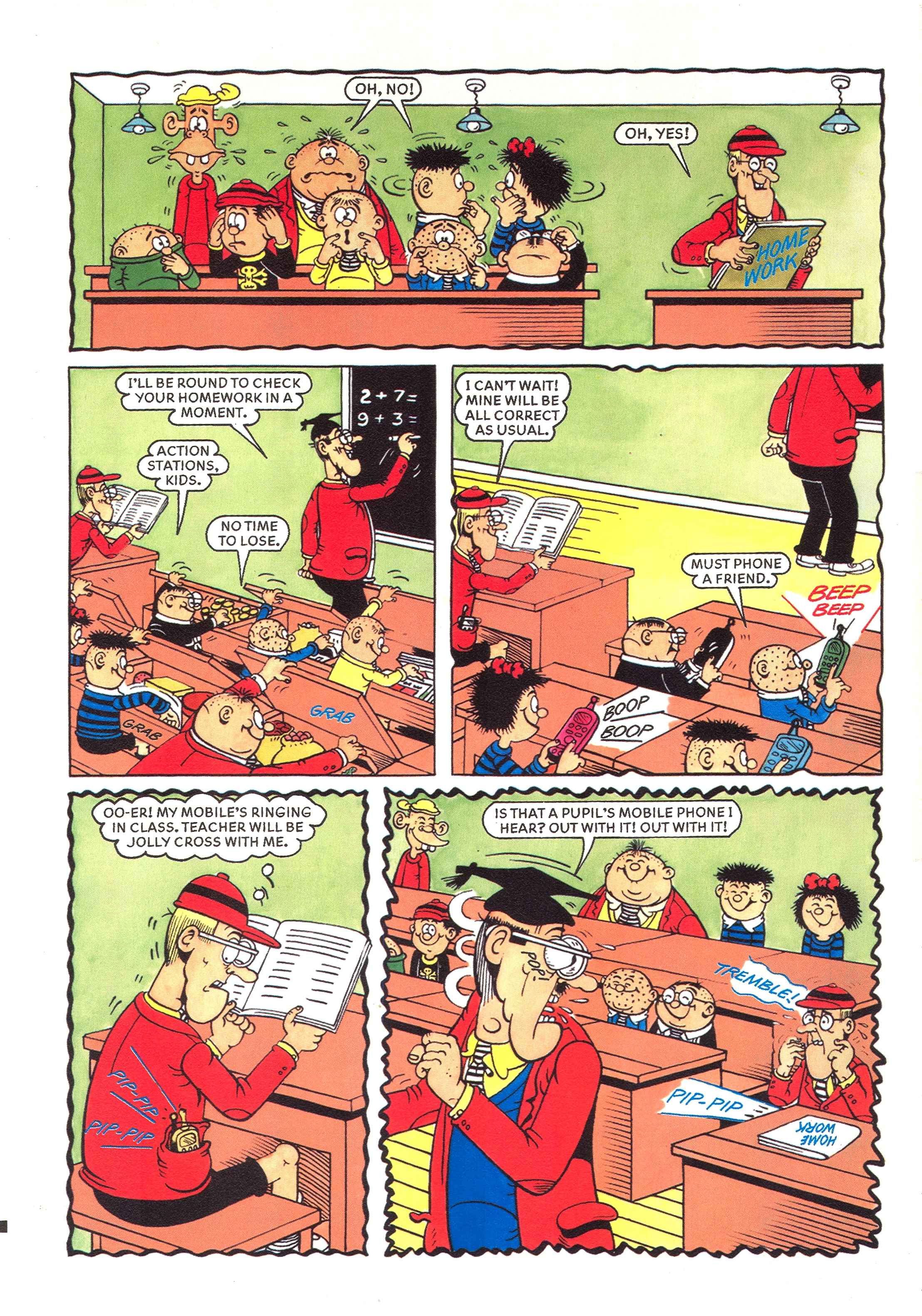 Read online Bash Street Kids comic -  Issue #2003 - 34