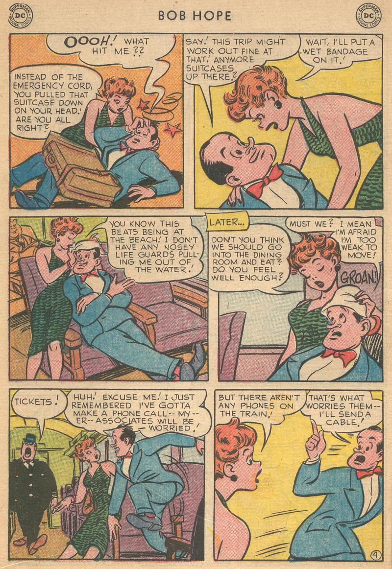 Read online The Adventures of Bob Hope comic -  Issue #18 - 6