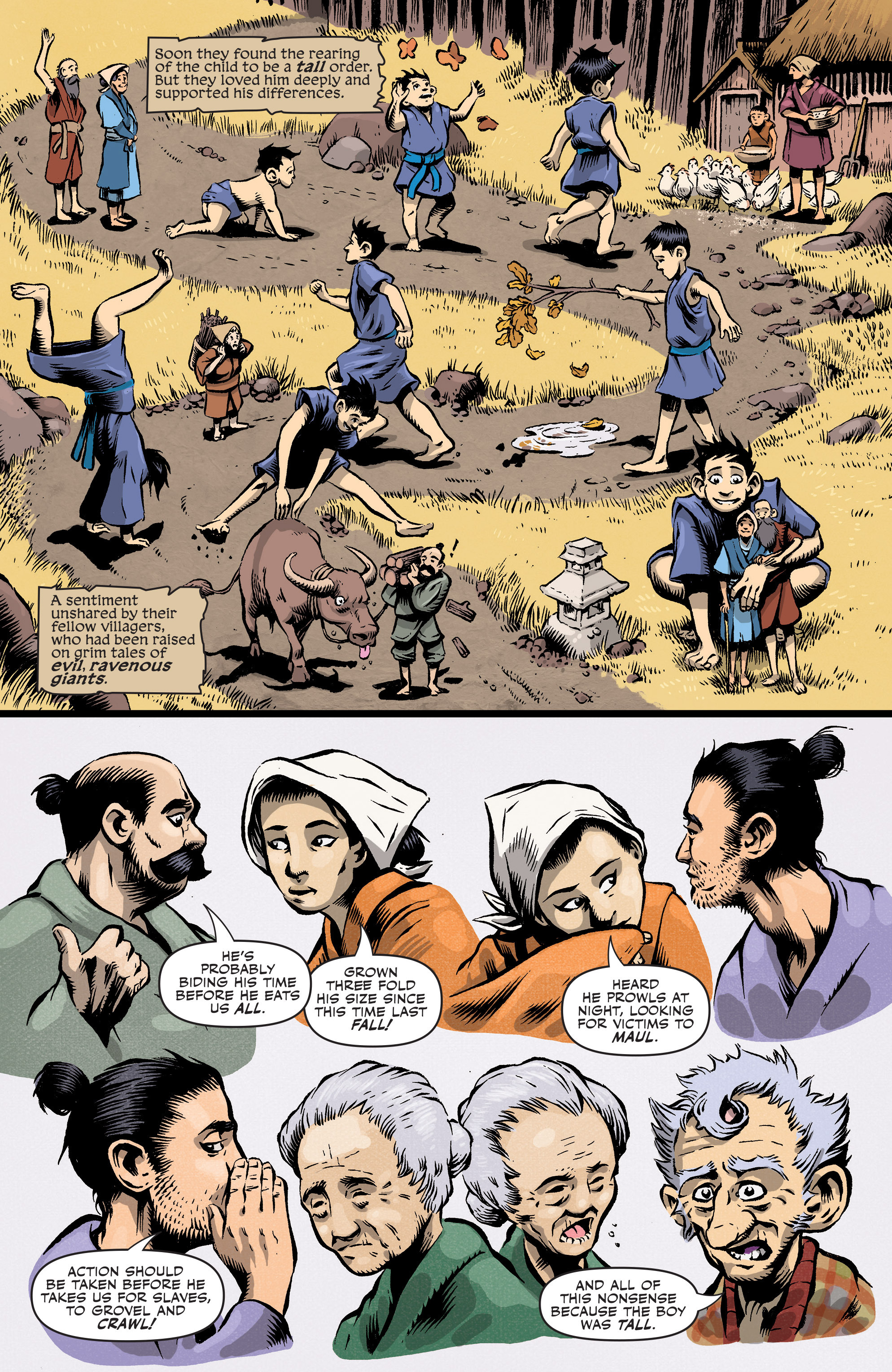 Read online Jim Henson's Storyteller: Giants comic -  Issue #1 - 6