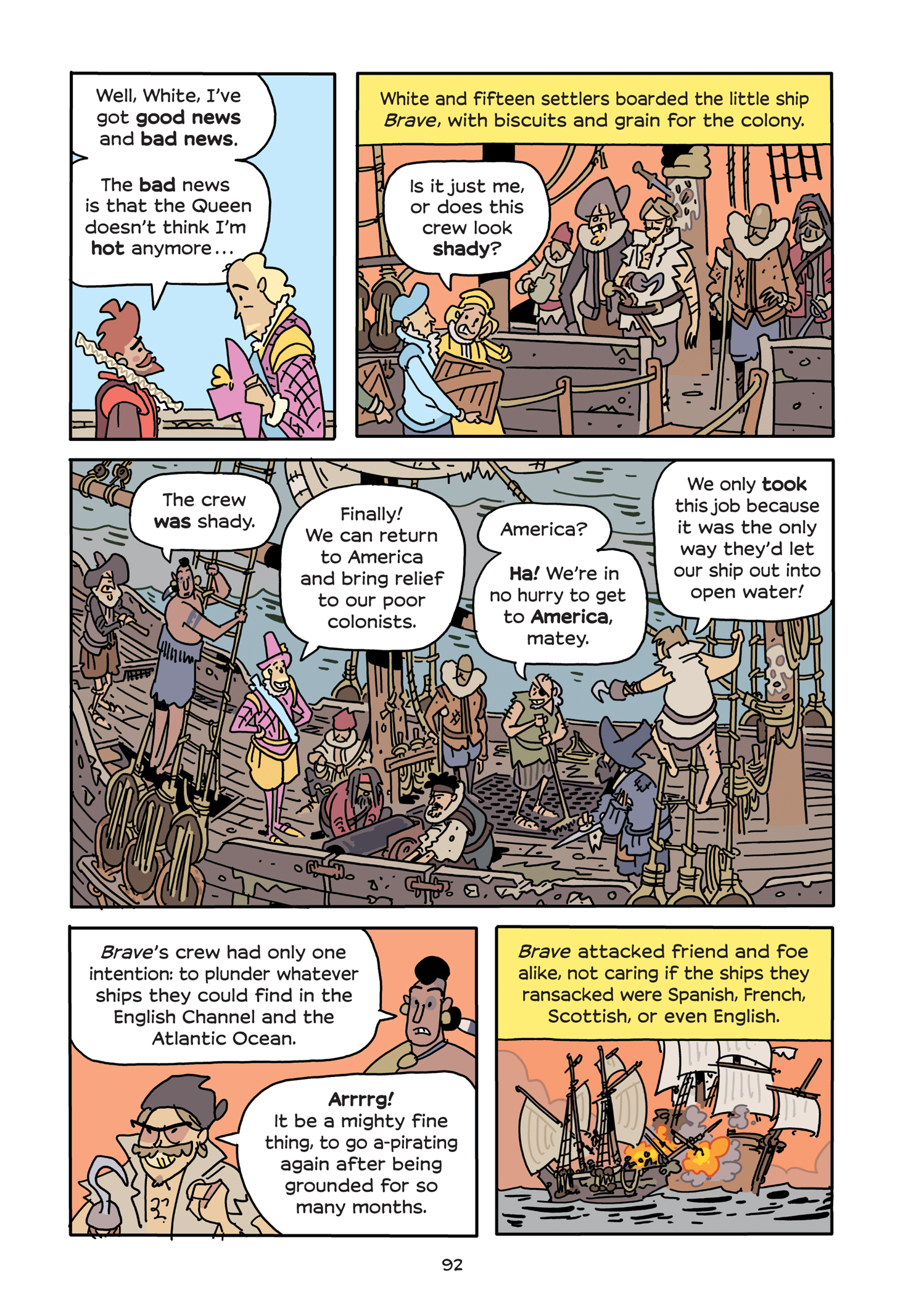 Read online History Comics comic -  Issue # The Roanoke Colony - Americas First Mystery - 97