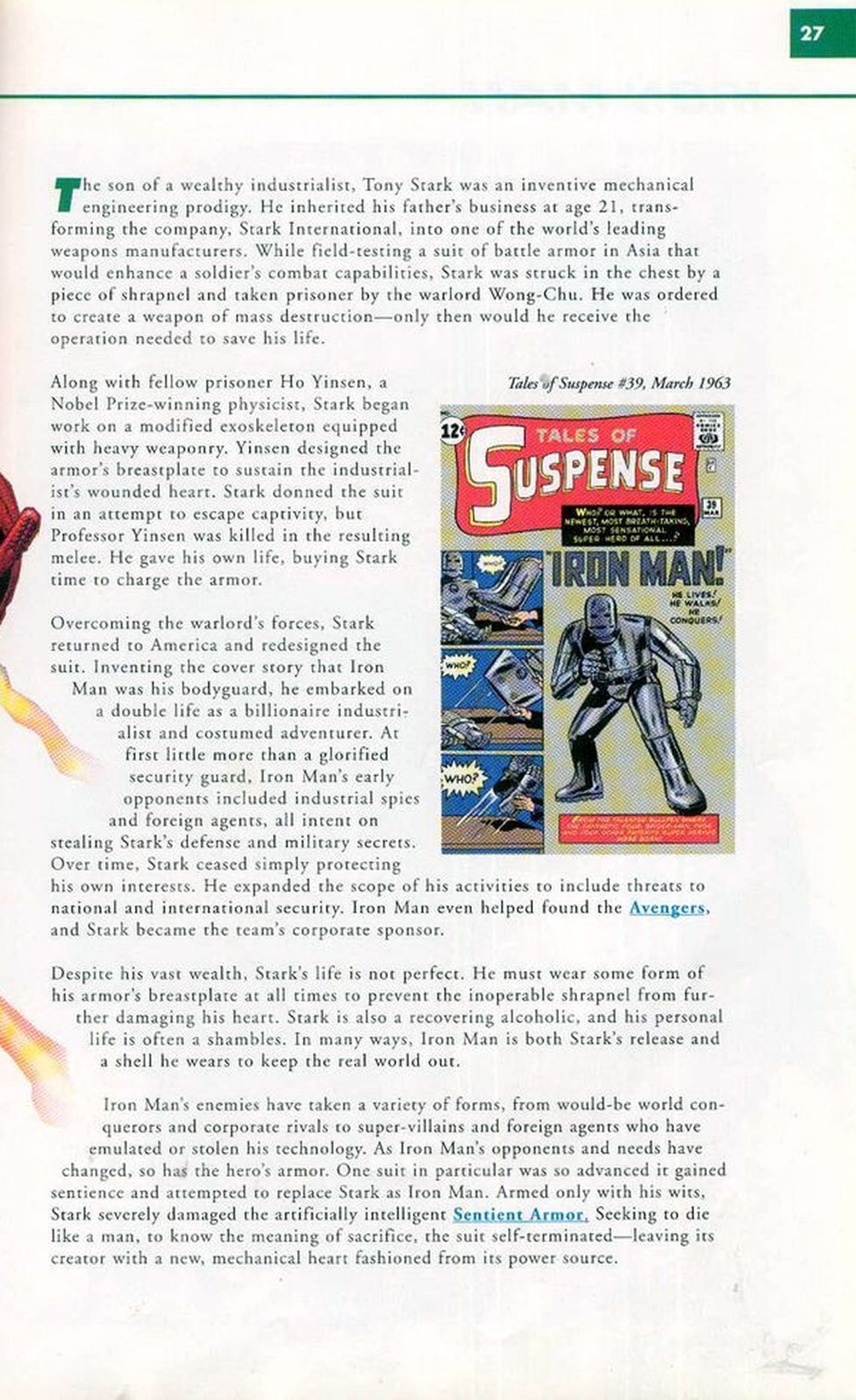 Read online Marvel Encyclopedia comic -  Issue # TPB 1 - 24
