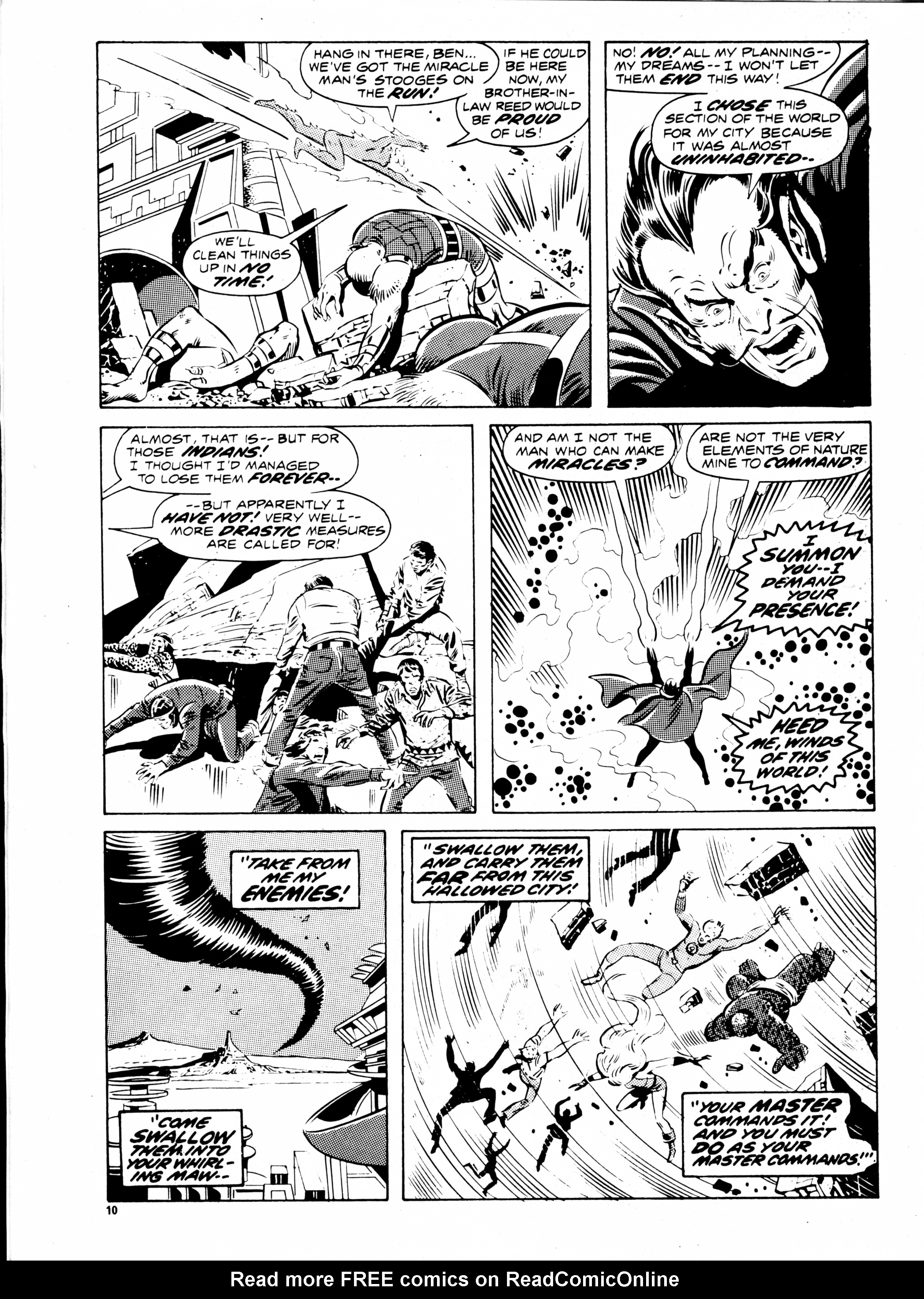 Read online Fantastic Four (1982) comic -  Issue #7 - 10