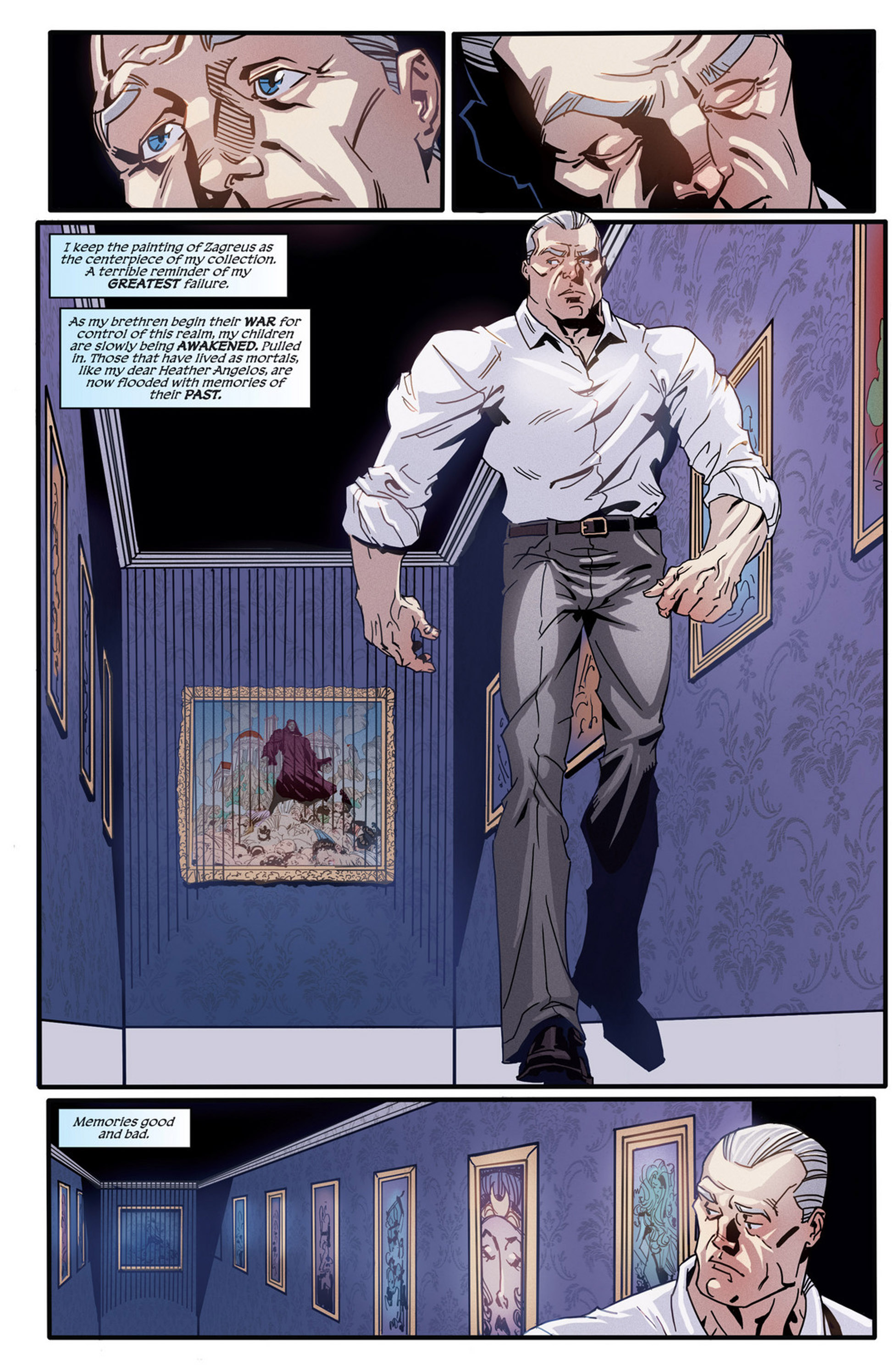 Read online Grimm Fairy Tales presents Godstorm comic -  Issue #0 - 12