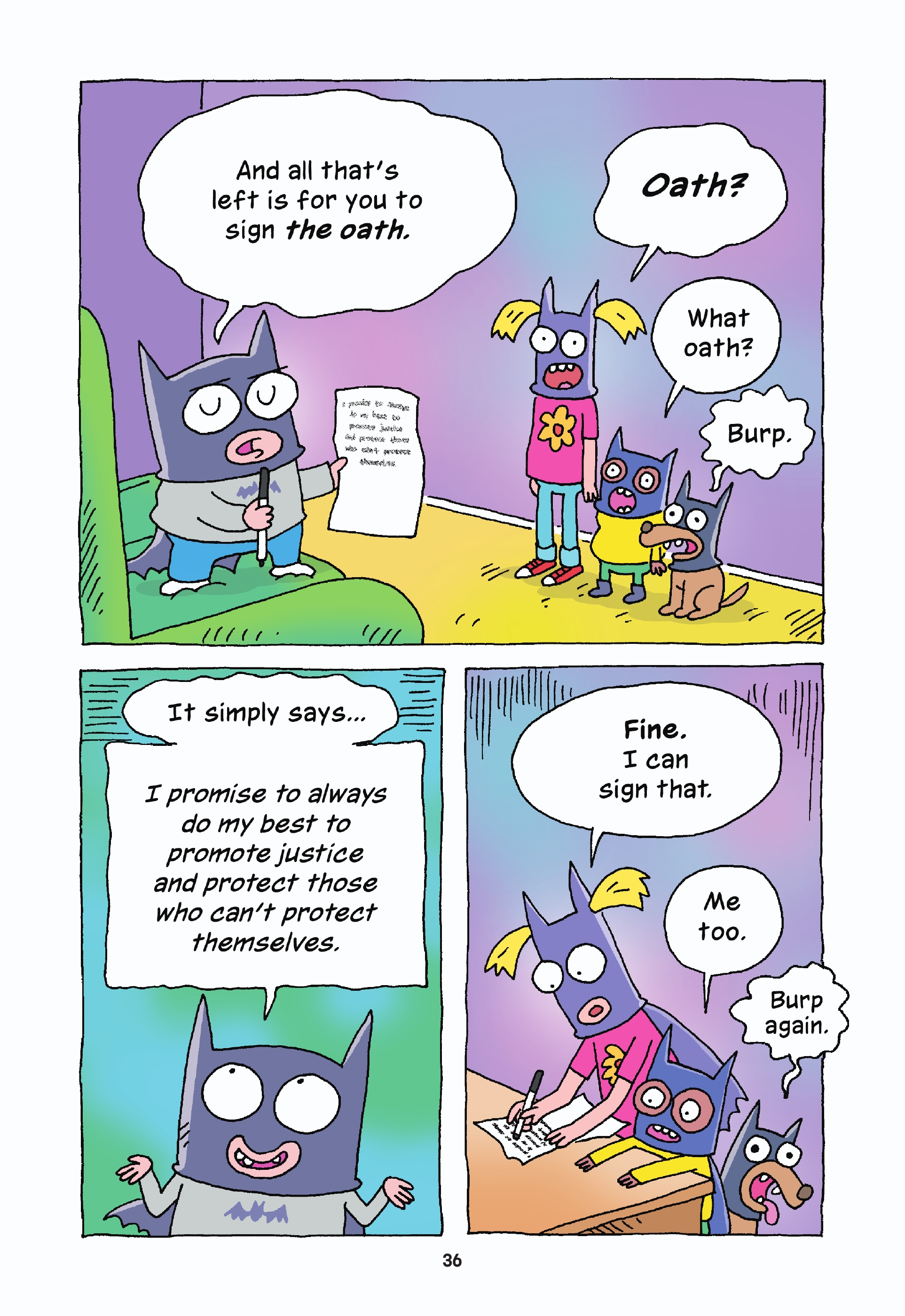 Read online Fann Club: Batman Squad comic -  Issue # TPB - 35