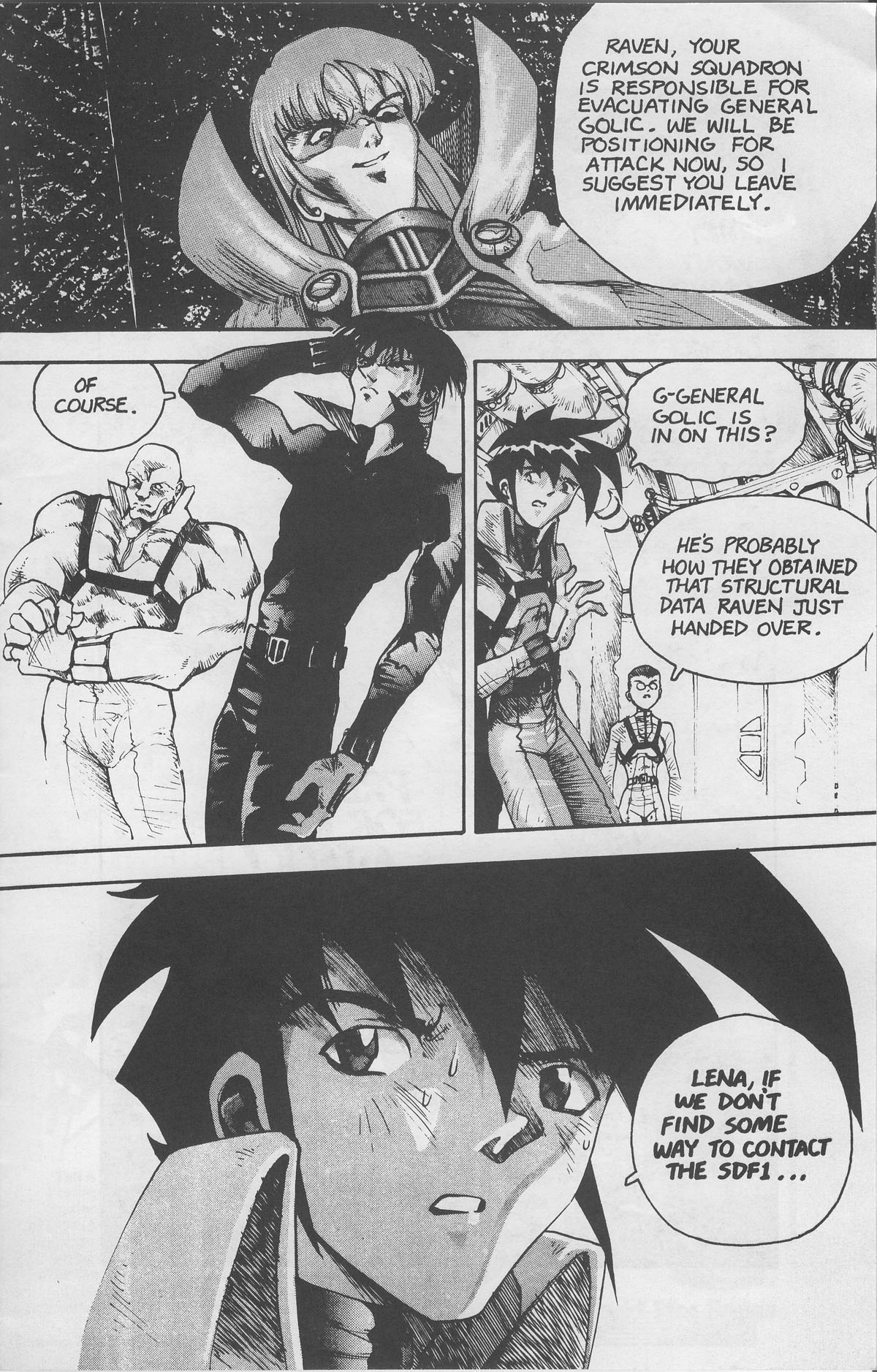 Read online Robotech Vermilion comic -  Issue #3 - 17