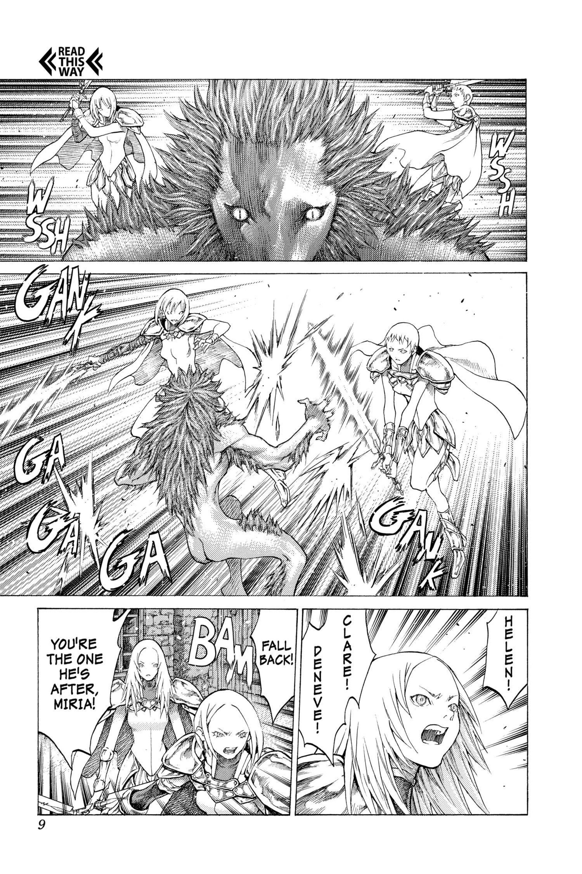 Read online Claymore comic -  Issue #11 - 9