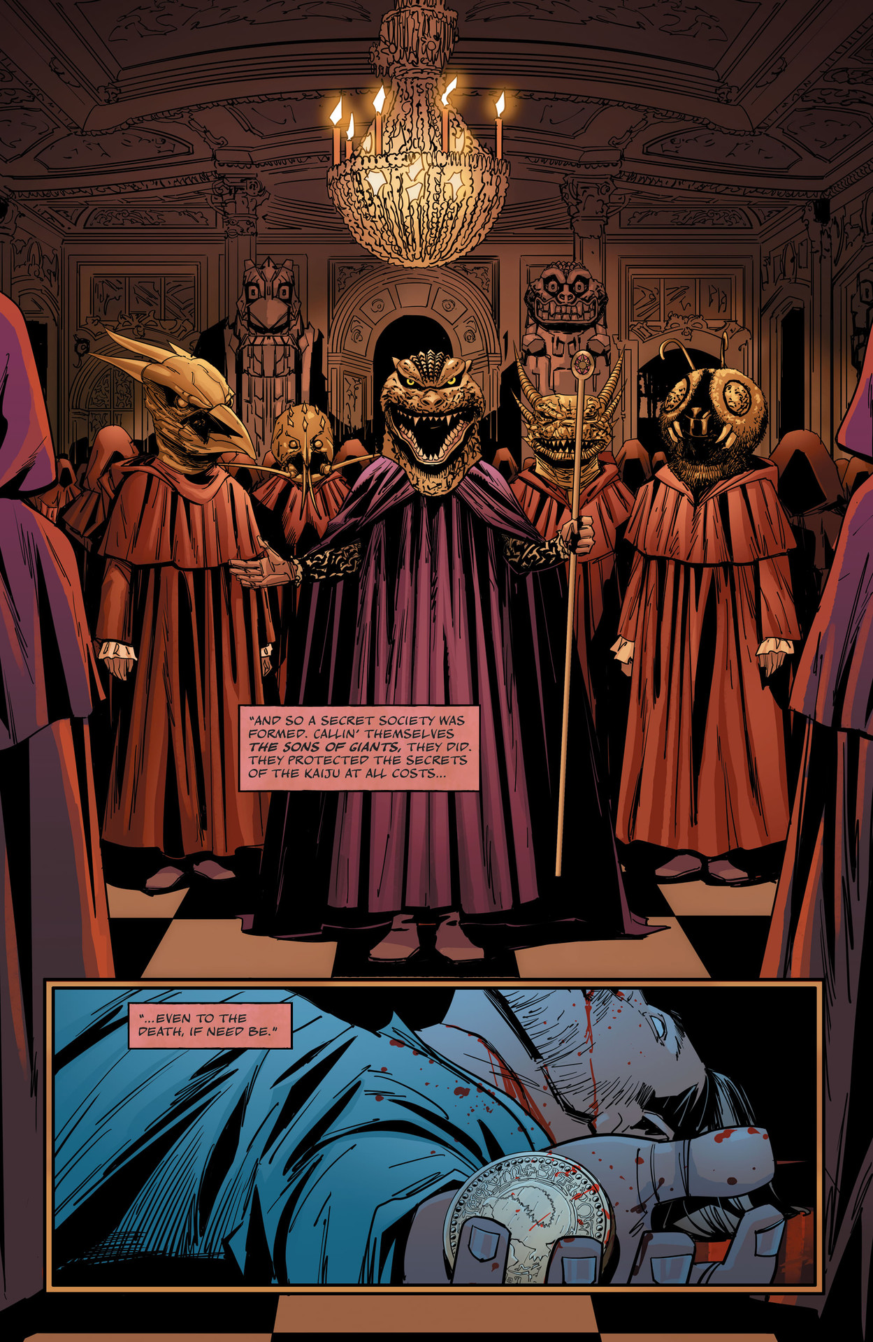 Read online Godzilla: Here There Be Dragons comic -  Issue #3 - 7