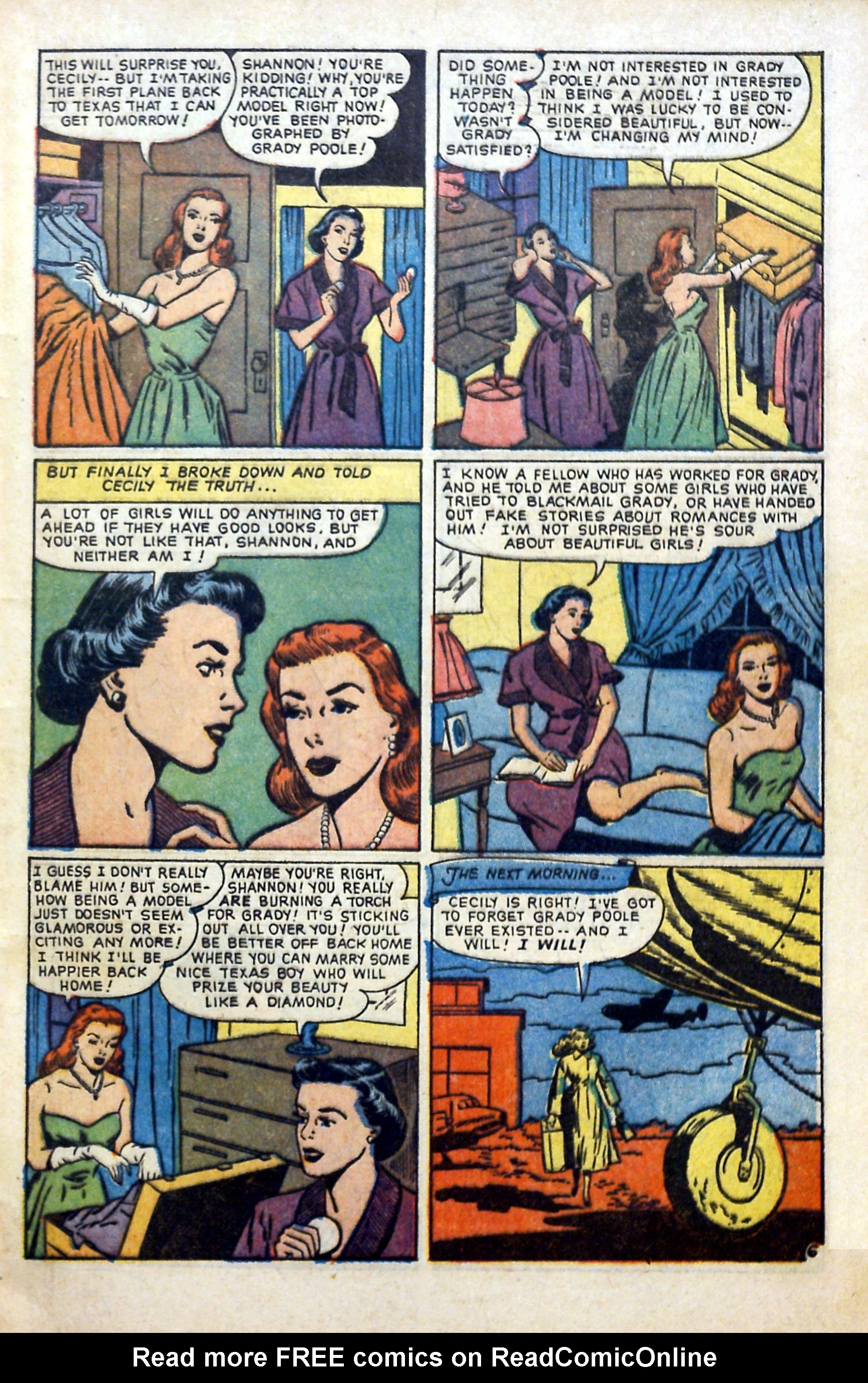 Read online Glamorous Romances comic -  Issue #60 - 33
