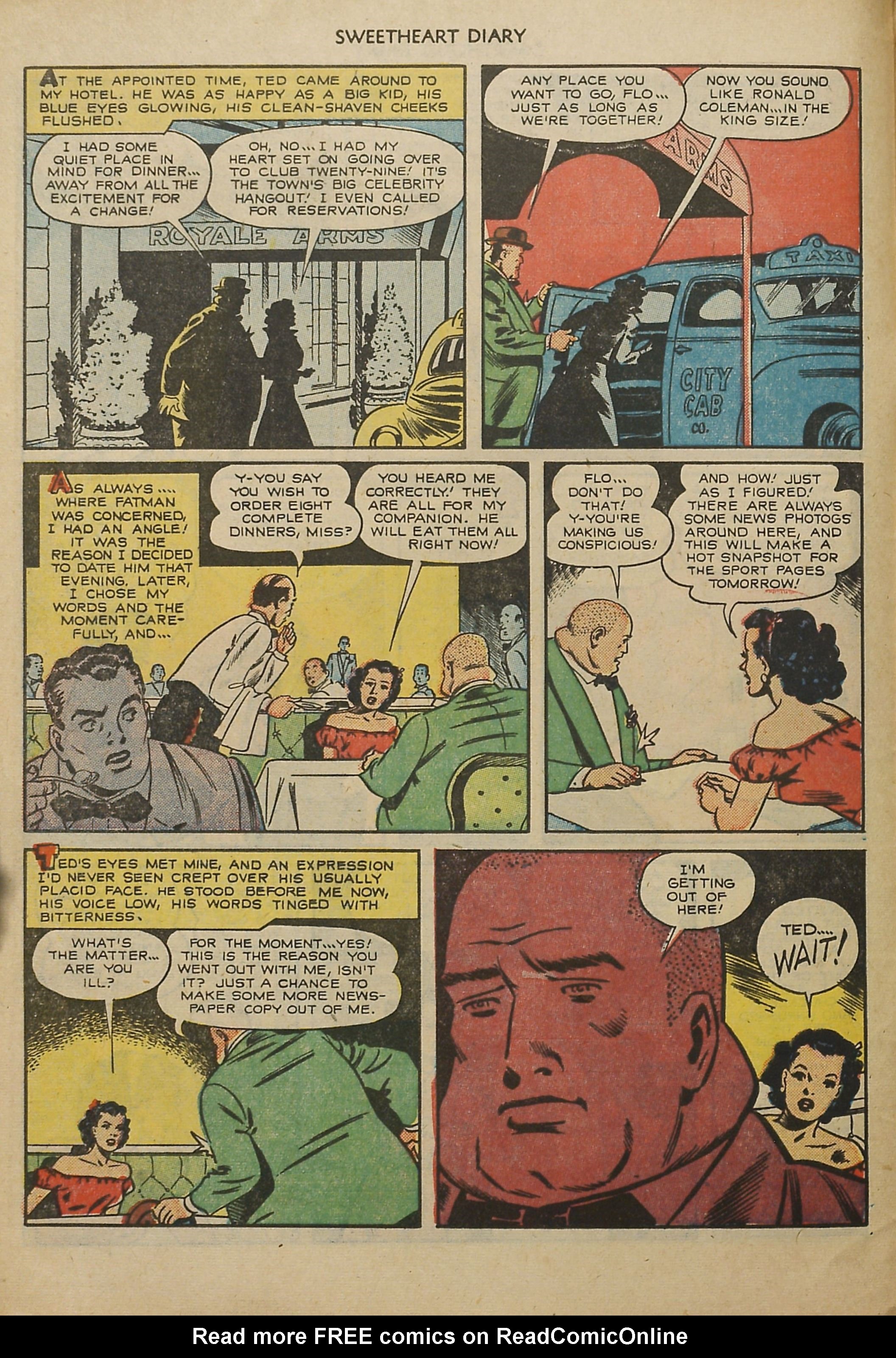 Read online Sweetheart Diary comic -  Issue #7 - 8