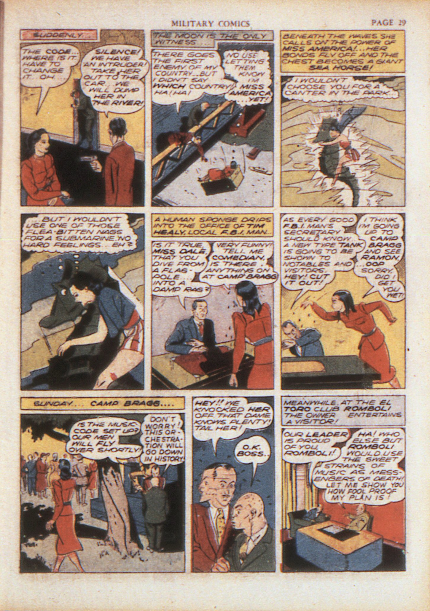 Read online Military Comics comic -  Issue #4 - 31