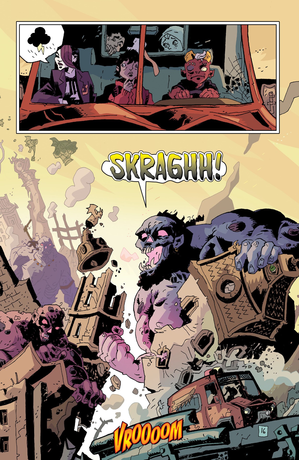 Read online In Hell We Fight! comic -  Issue #4 - 16