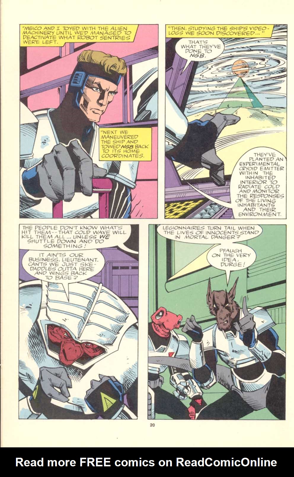 Read online Alien Legion comic -  Issue #13 - 22