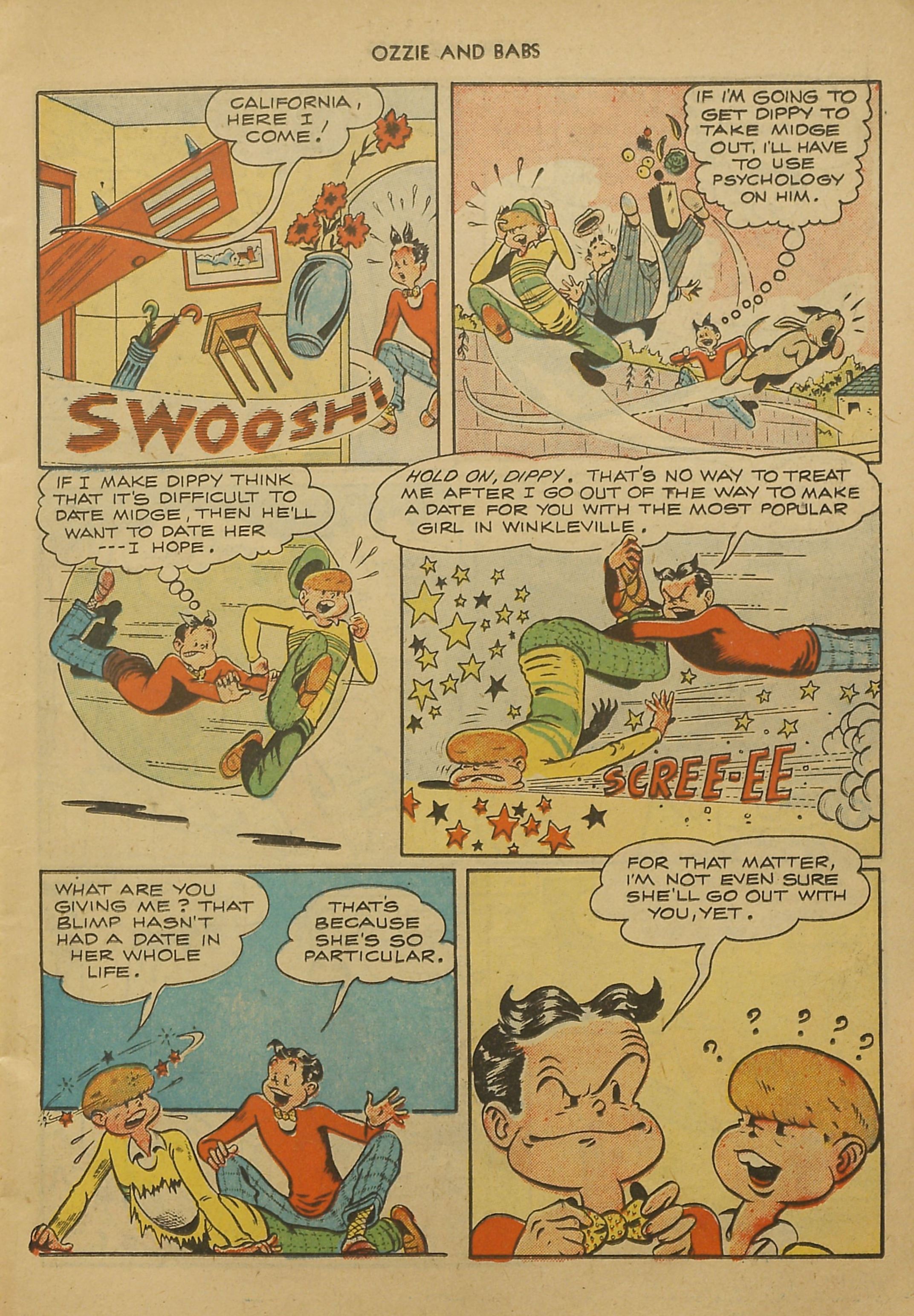 Read online Ozzie And Babs comic -  Issue #2 - 15