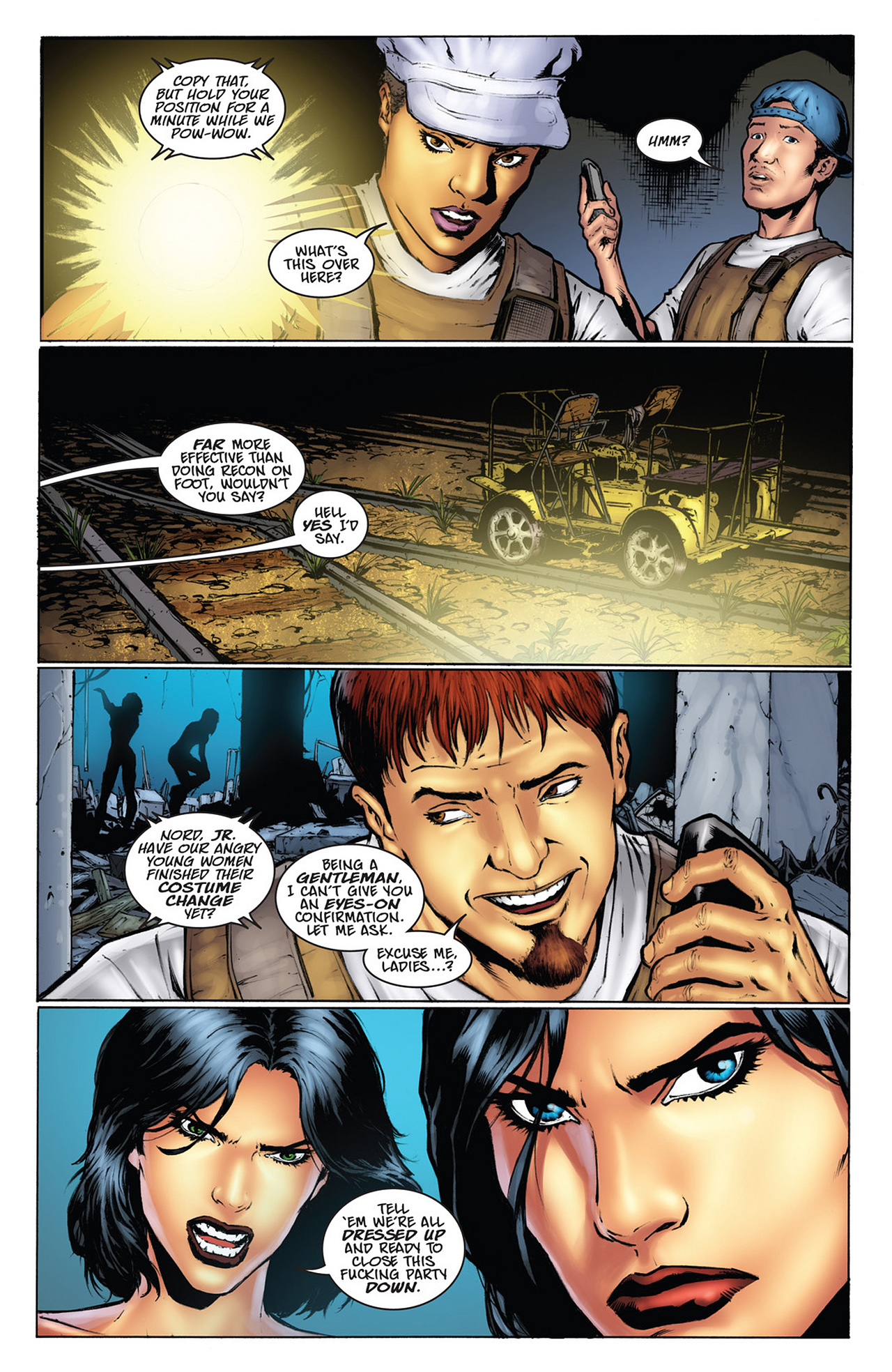 Read online Hack/Slash/Eva Monster's Ball comic -  Issue # _TPB - 55