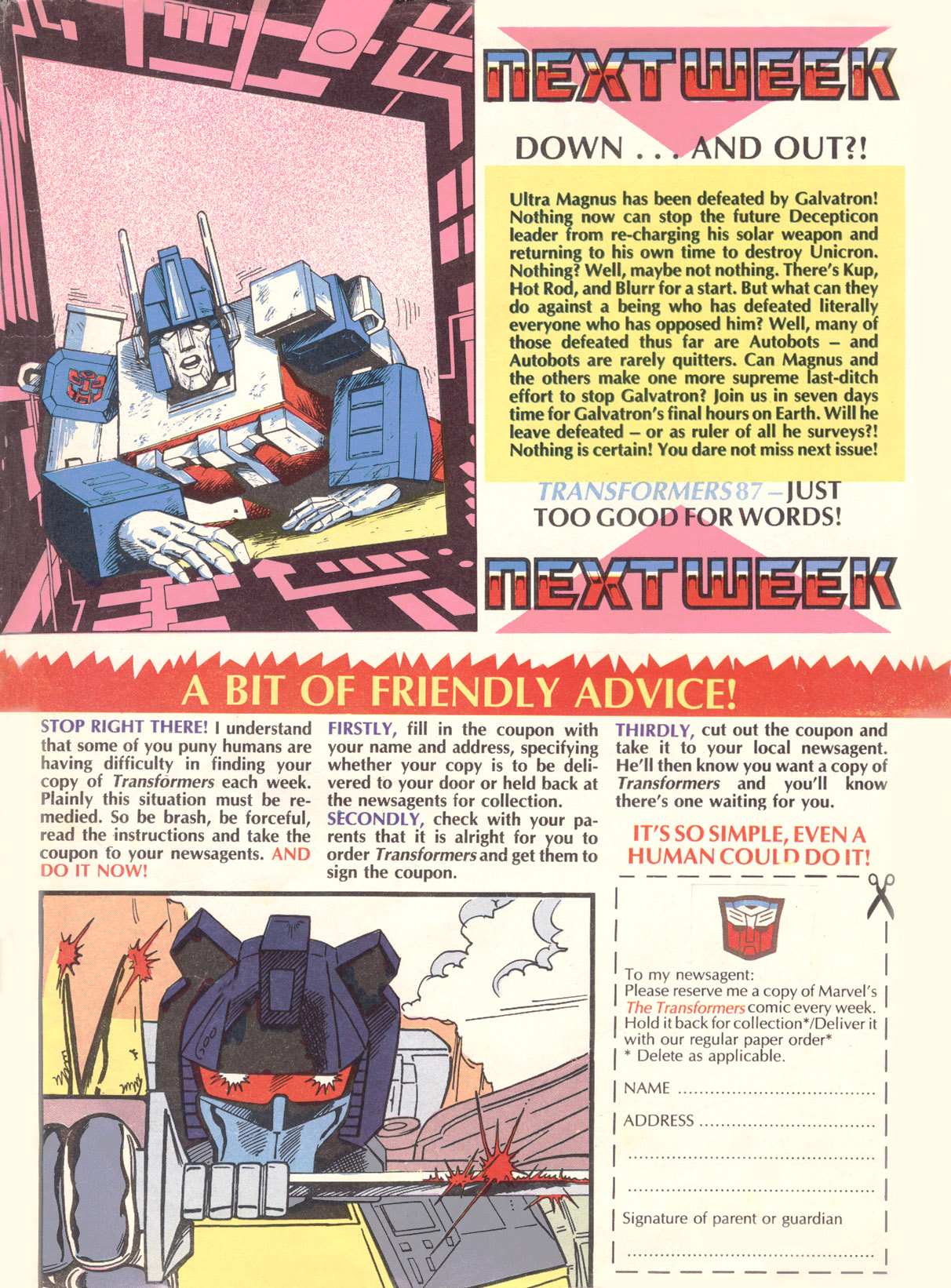 Read online The Transformers (UK) comic -  Issue #86 - 16
