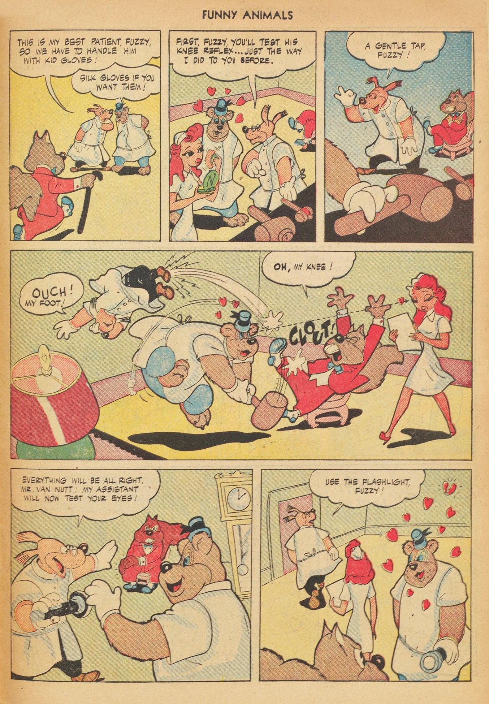 Read online Fawcett's Funny Animals comic -  Issue #49 - 31