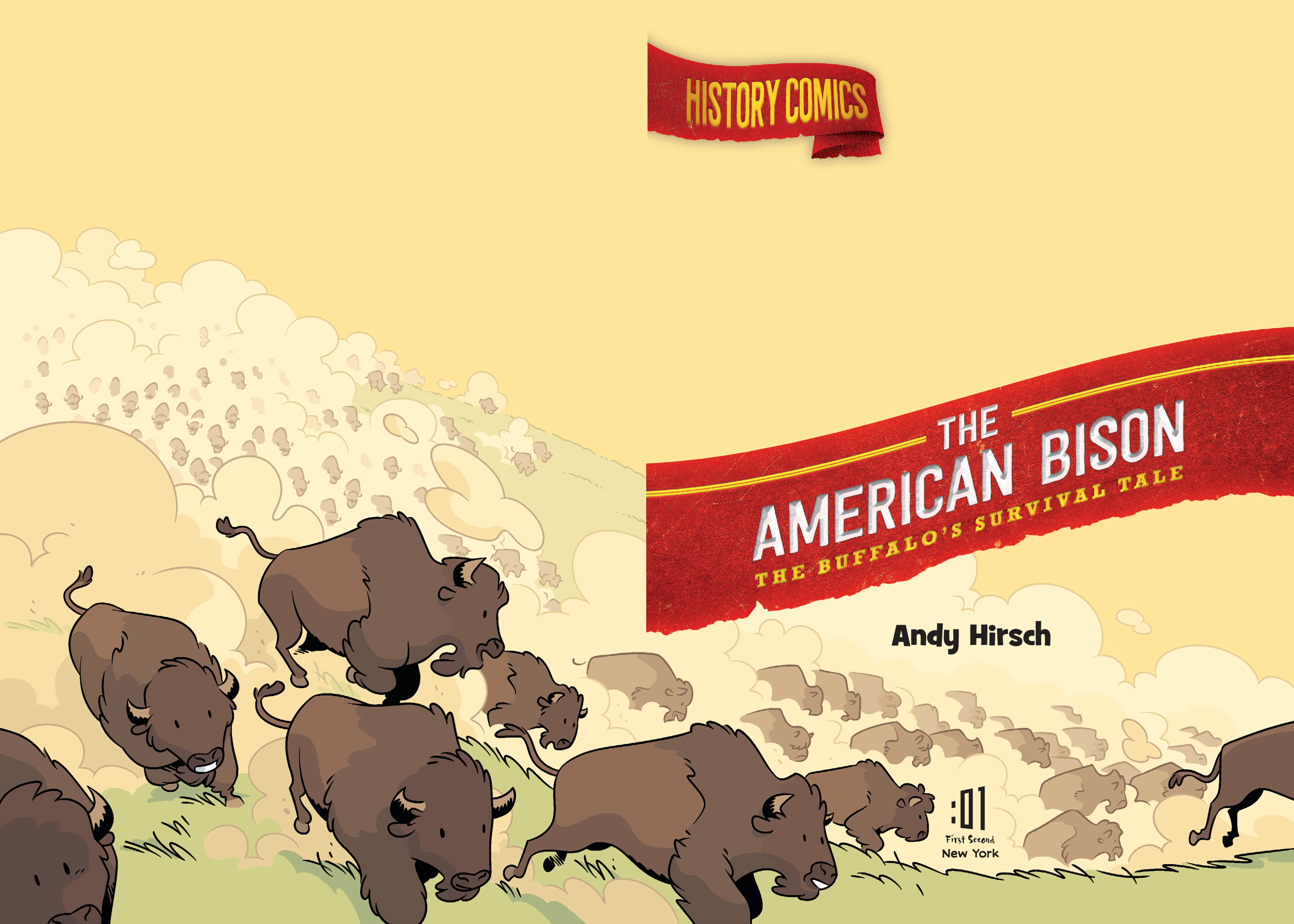 Read online History Comics comic -  Issue # The American Bison - The Buffalos Survival Tale - 3