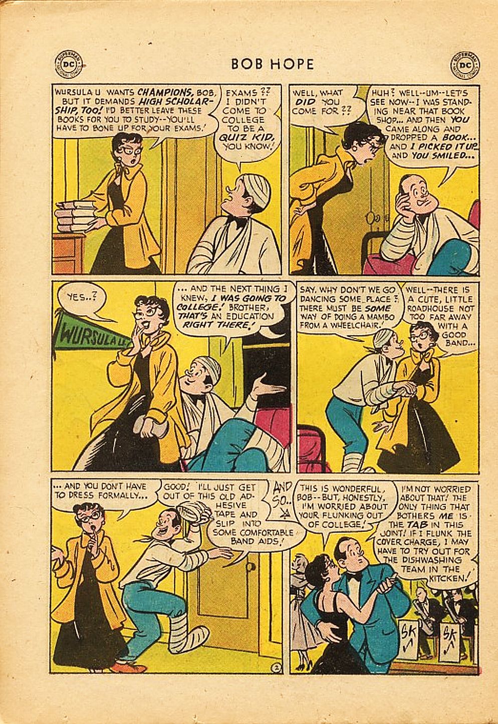 Read online The Adventures of Bob Hope comic -  Issue #42 - 26