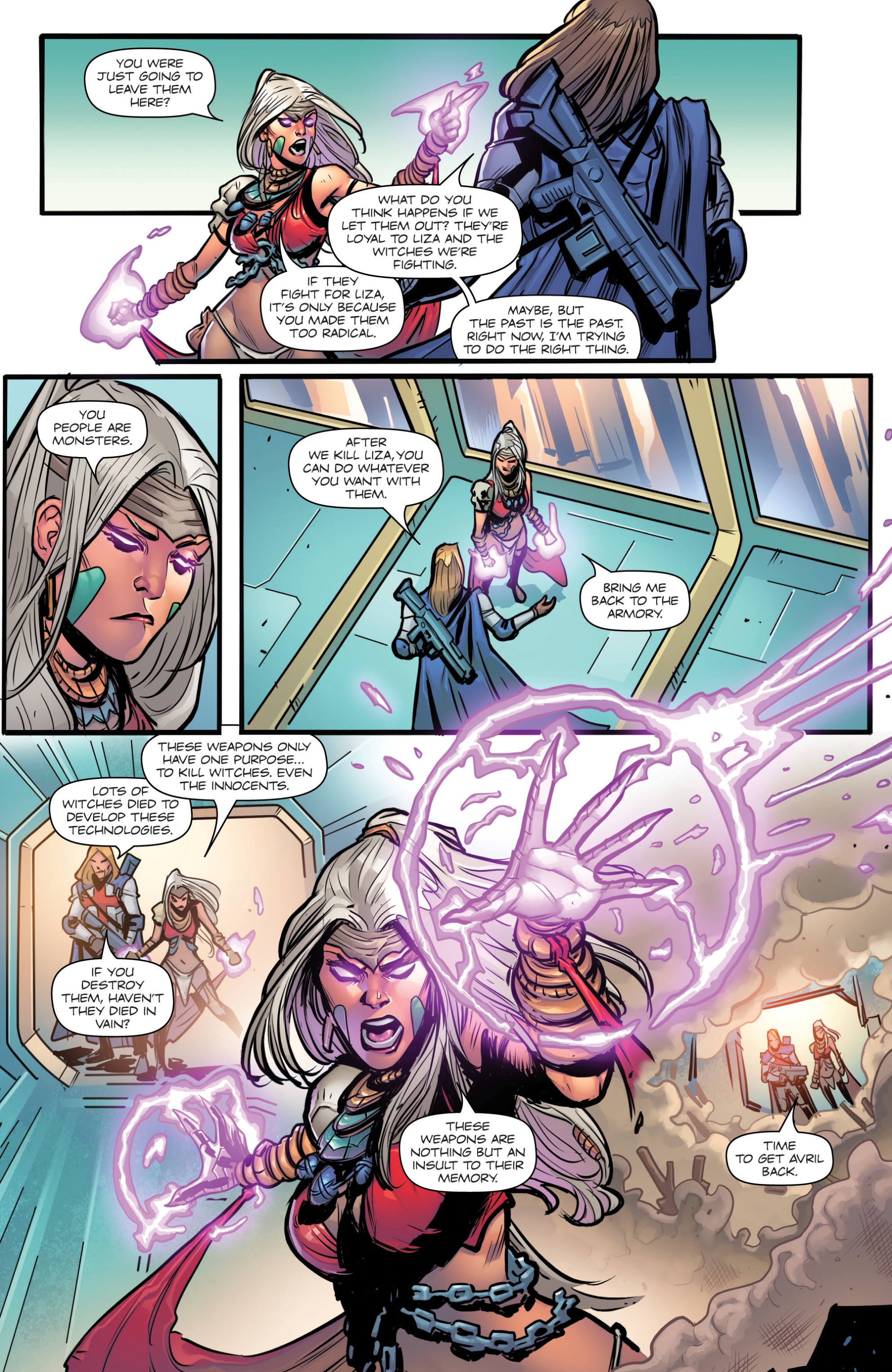 Read online Grimm Fairy Tales presents Coven comic -  Issue #5 - 4