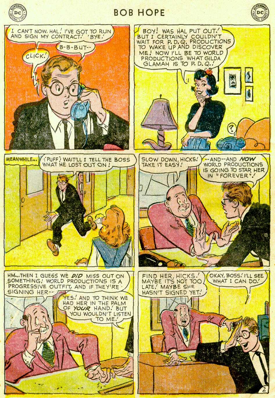 Read online The Adventures of Bob Hope comic -  Issue #19 - 38