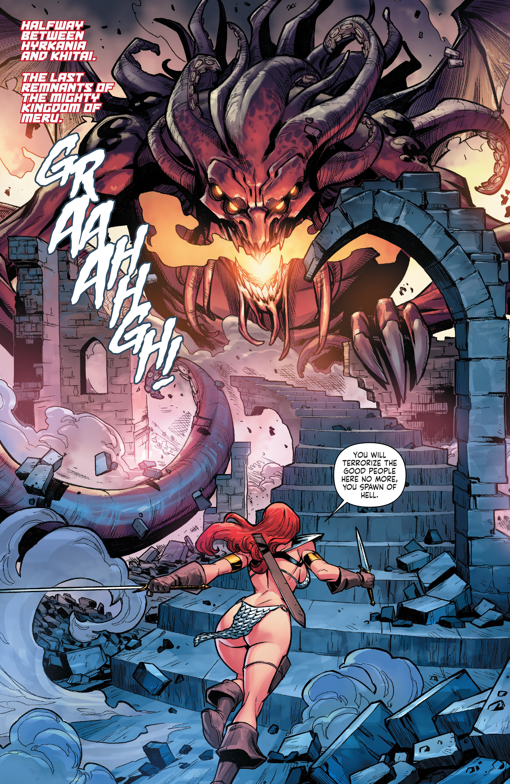 Read online Red Sonja Vol. 4 comic -  Issue #0 - 5