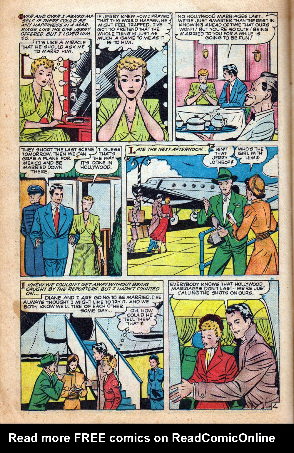 Read online Glamorous Romances comic -  Issue #47 - 14