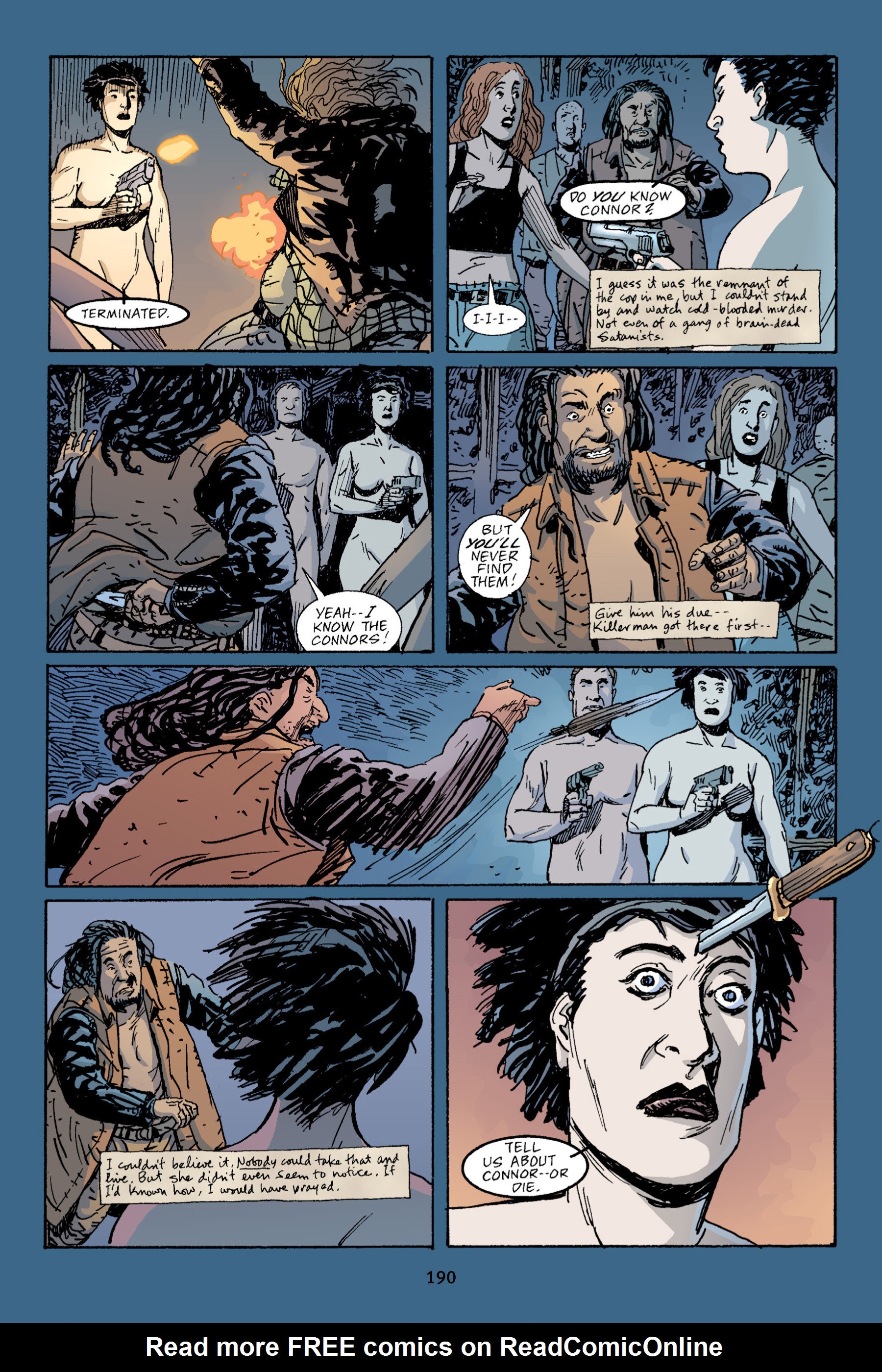 Read online The Terminator Omnibus comic -  Issue # TPB 2 - 185