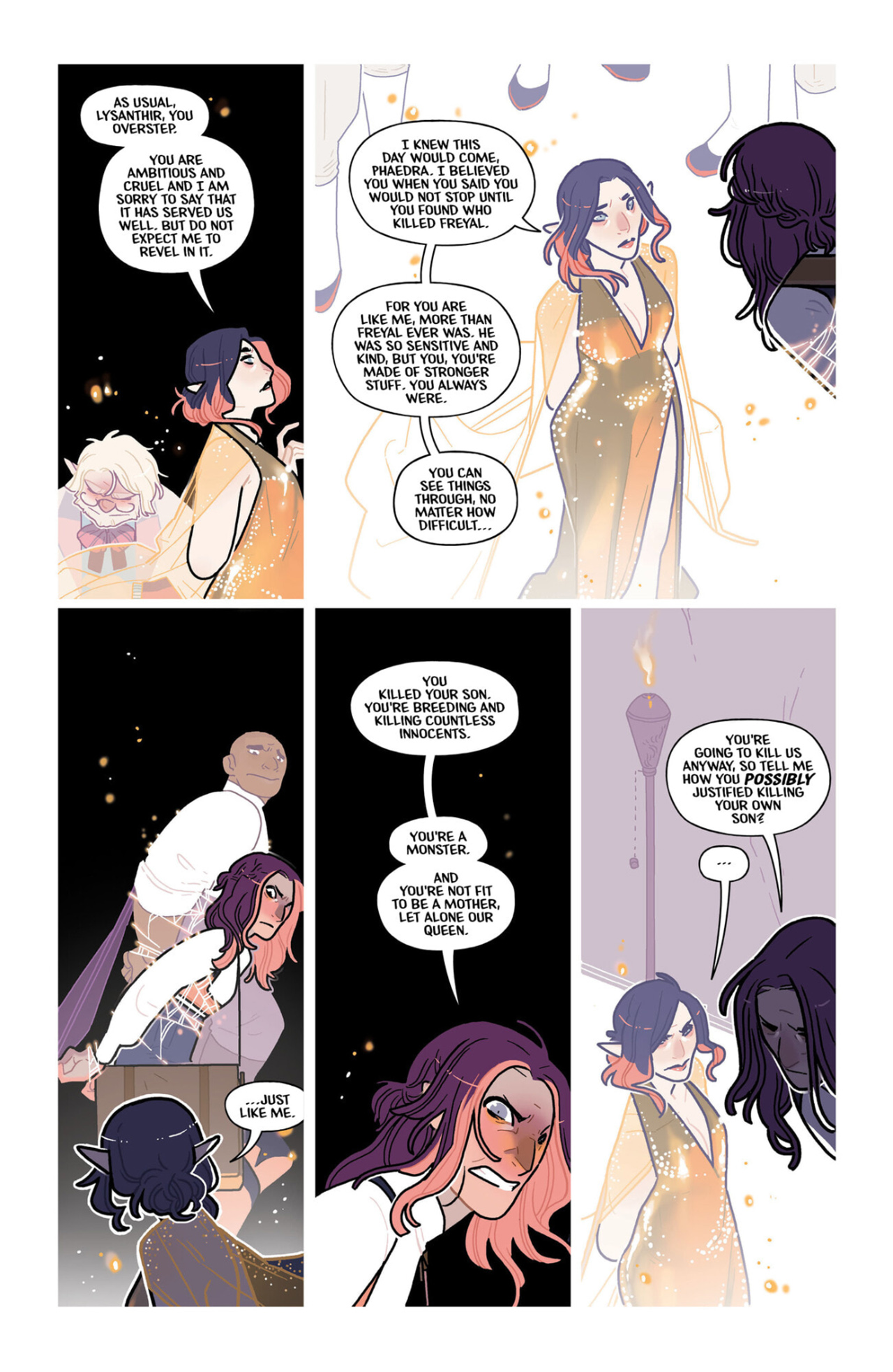 Read online Black Cloak comic -  Issue #6 - 11