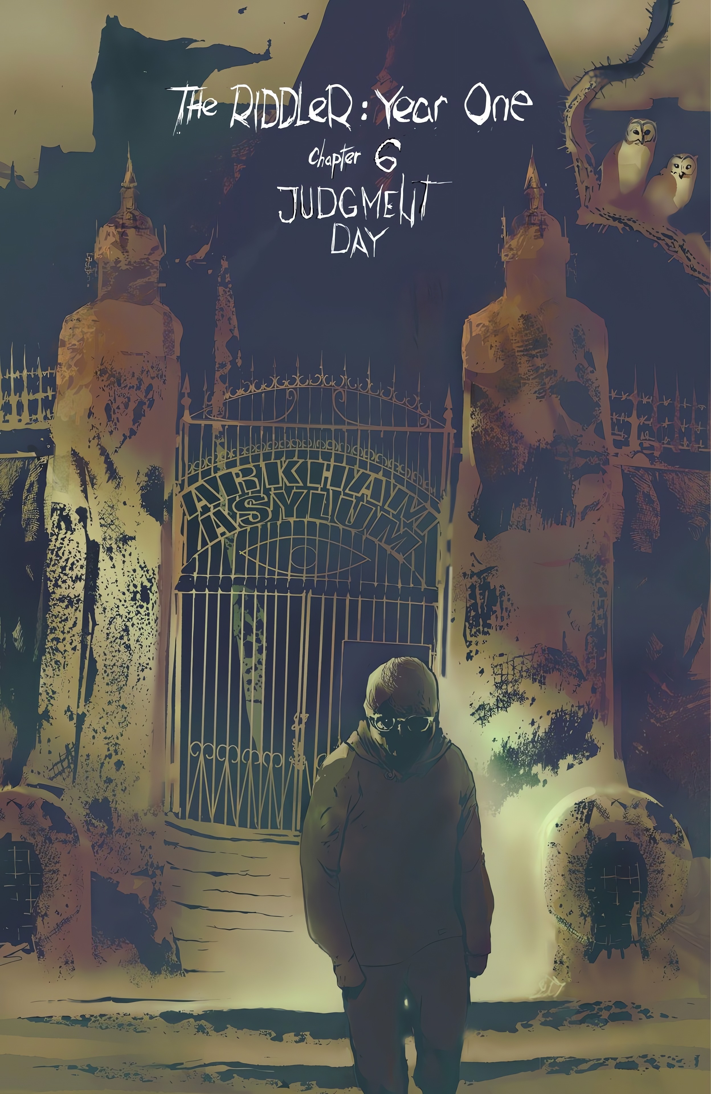 Read online The Riddler: Year One comic -  Issue #6 - 9