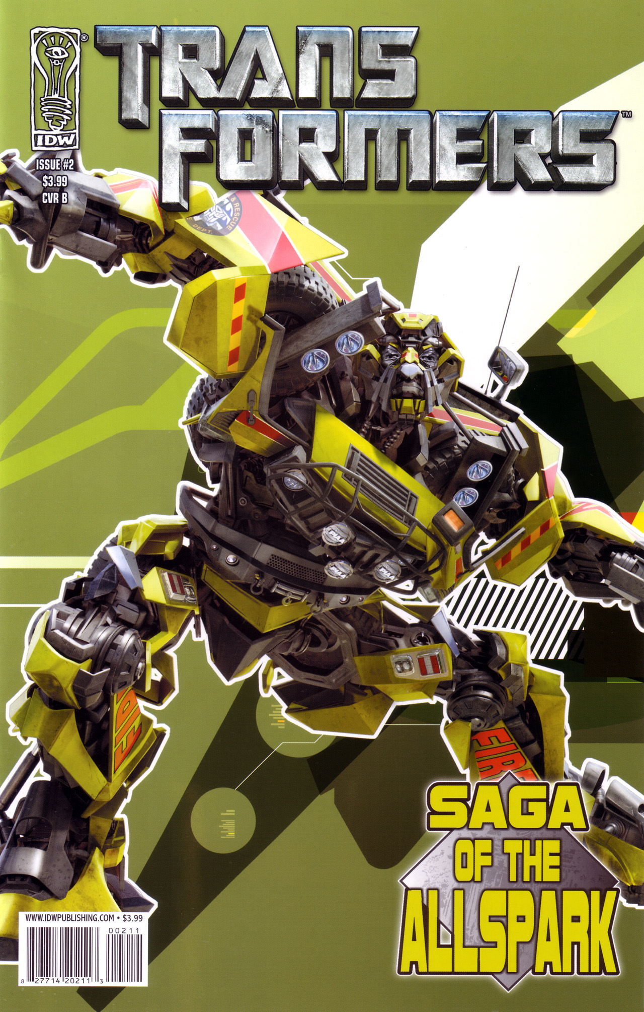 Read online Transformers: Saga of the Allspark comic -  Issue #2 - 2
