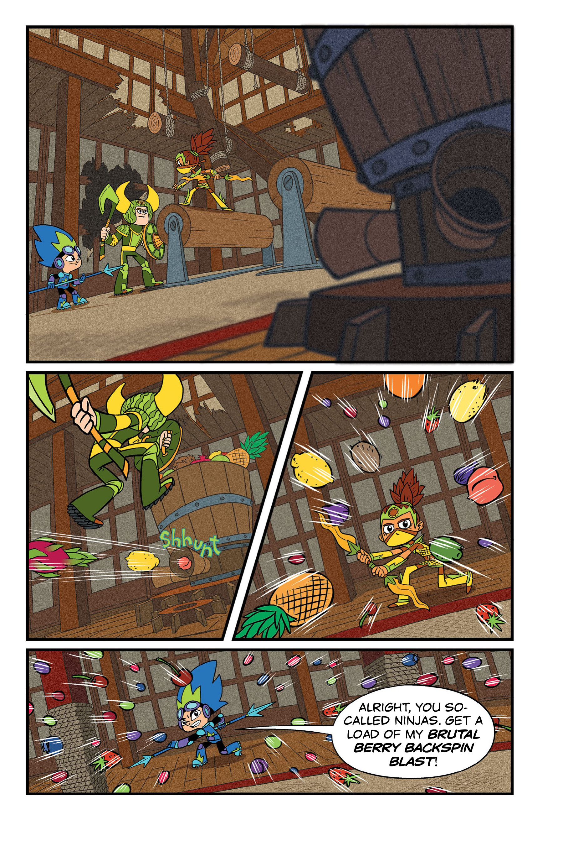 Read online Fruit Ninja: Frenzy Force comic -  Issue # TPB - 17