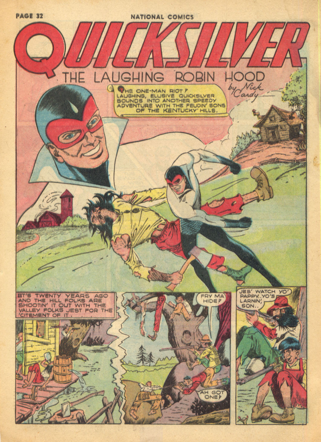 Read online National Comics comic -  Issue #10 - 34