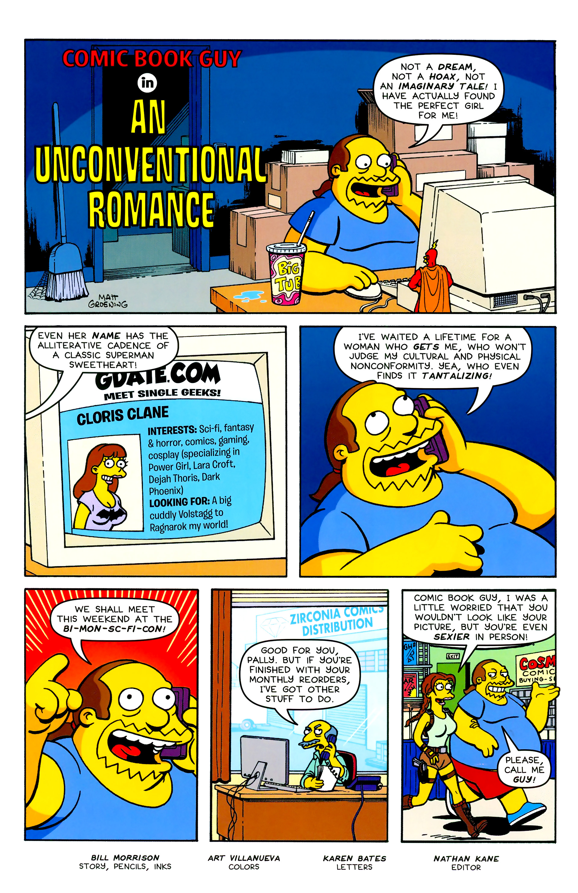 Read online Bongo Comics Free-For-All! comic -  Issue #2015 - 20