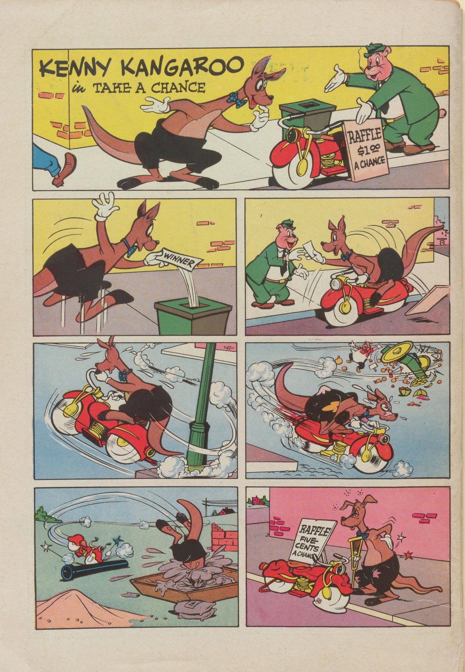 Read online Fawcett's Funny Animals comic -  Issue #69 - 36