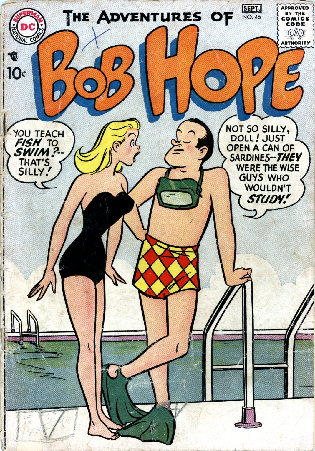 Read online The Adventures of Bob Hope comic -  Issue #46 - 1
