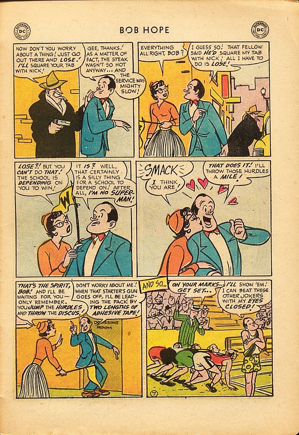 Read online The Adventures of Bob Hope comic -  Issue #42 - 31