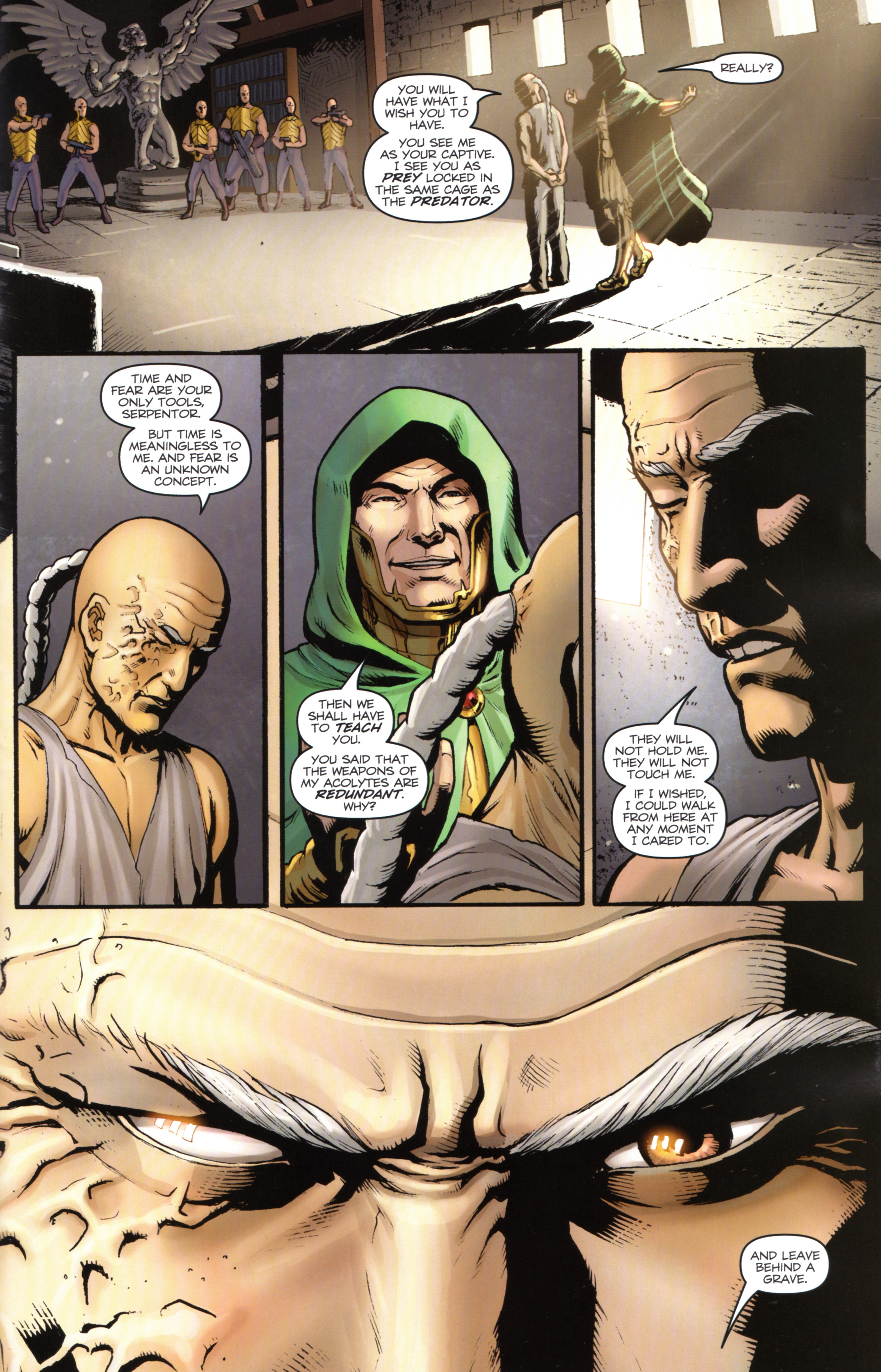 Read online Snake Eyes and Storm Shadow comic -  Issue #17 - 21