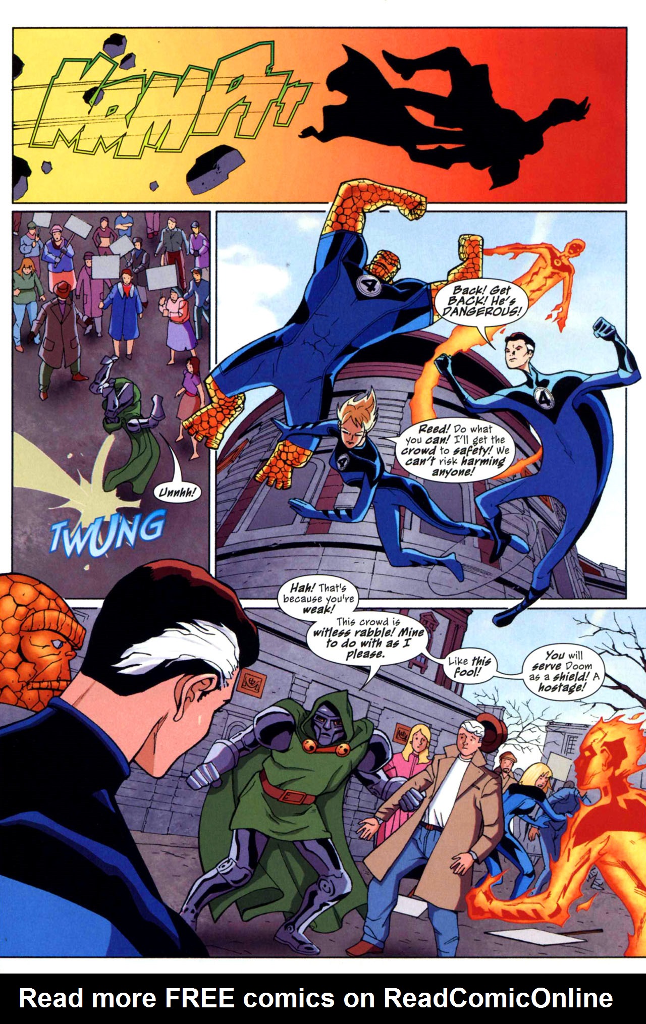 Read online Marvel Adventures Fantastic Four comic -  Issue #42 - 21