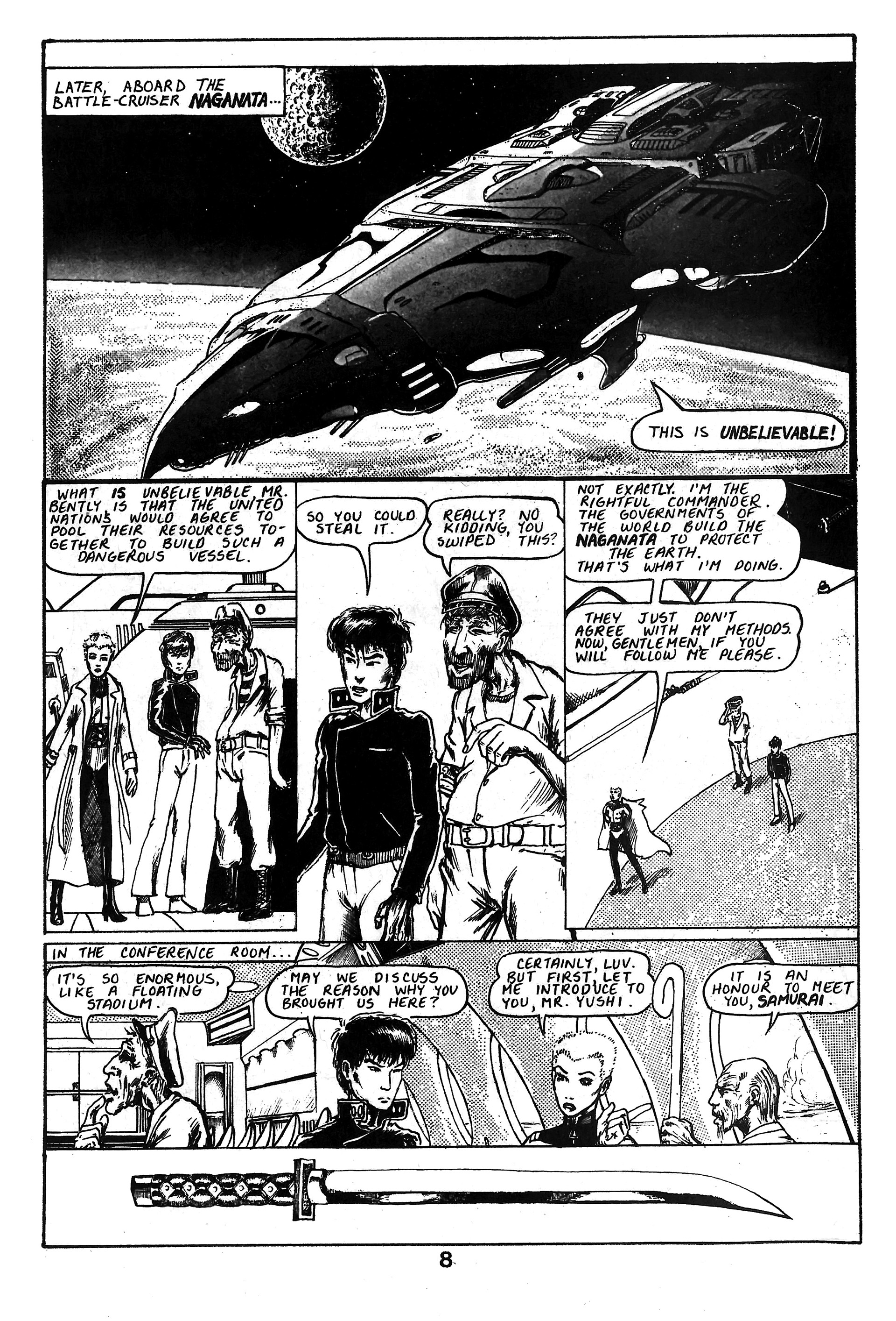 Read online Samurai (1984) comic -  Issue #4 - 7