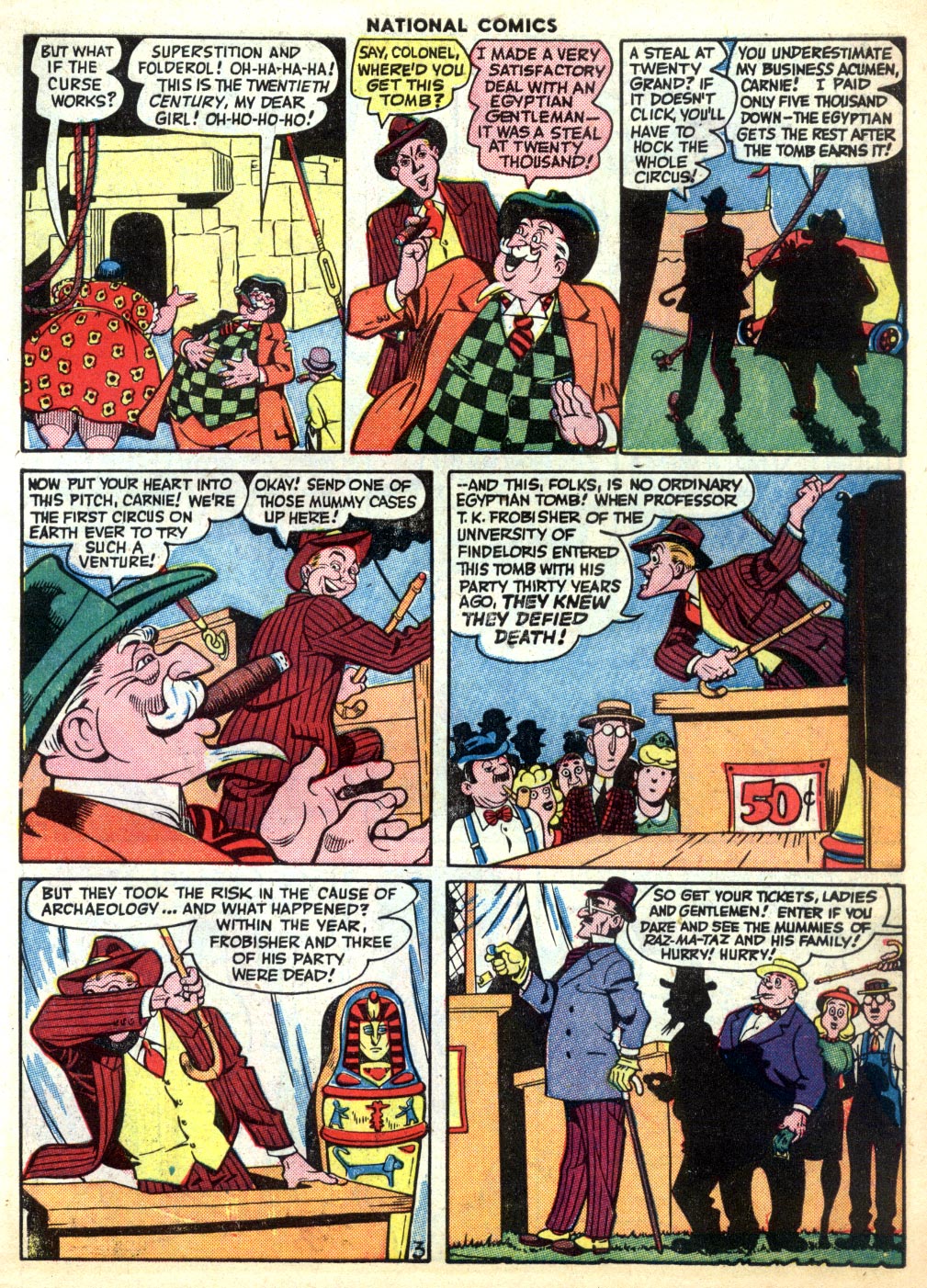 Read online National Comics comic -  Issue #54 - 5