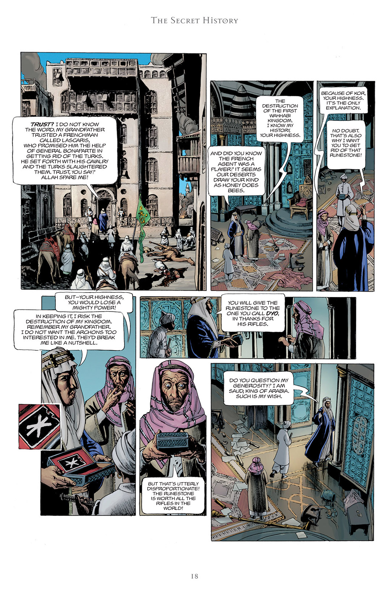 Read online The Secret History comic -  Issue #10 - 19