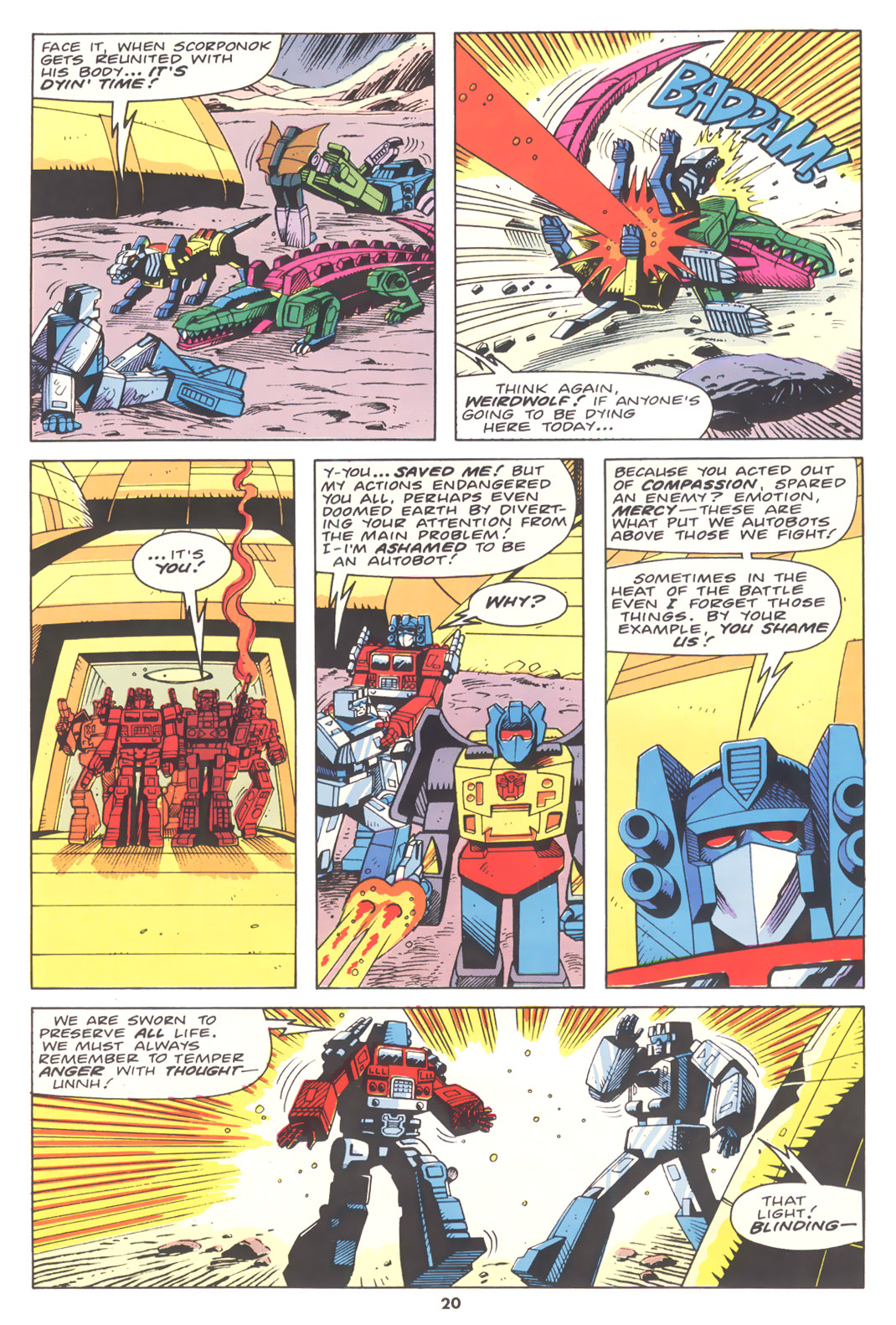 Read online The Transformers (UK) comic -  Issue #200 - 16