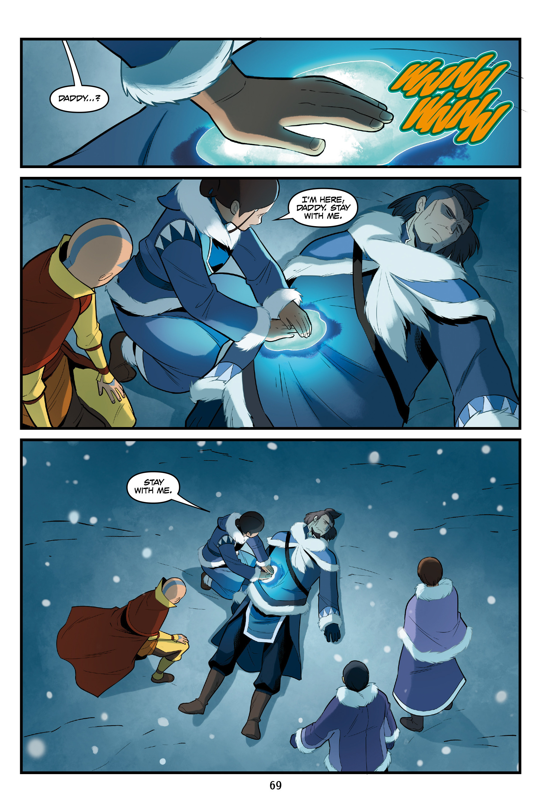 Read online Nickelodeon Avatar: The Last Airbender - North and South comic -  Issue #2 - 69