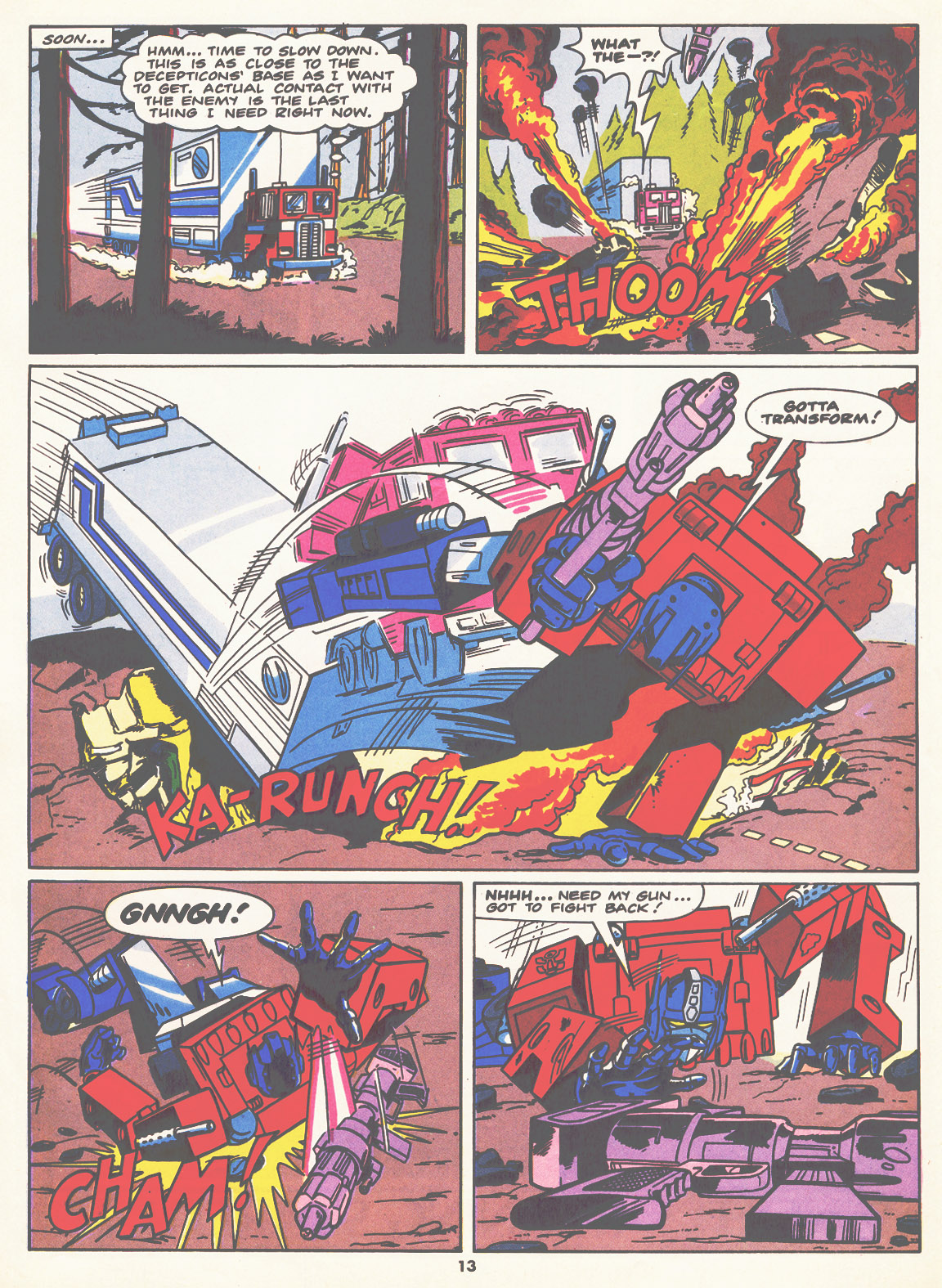 Read online The Transformers (UK) comic -  Issue #96 - 12