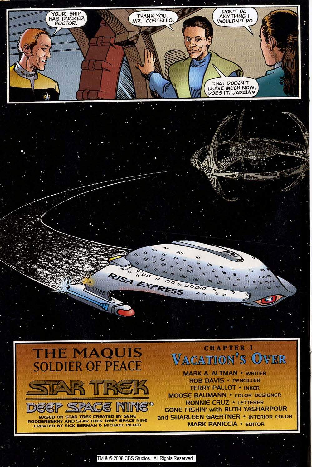 Read online Star Trek: Deep Space Nine, The Maquis comic -  Issue #1 - 5